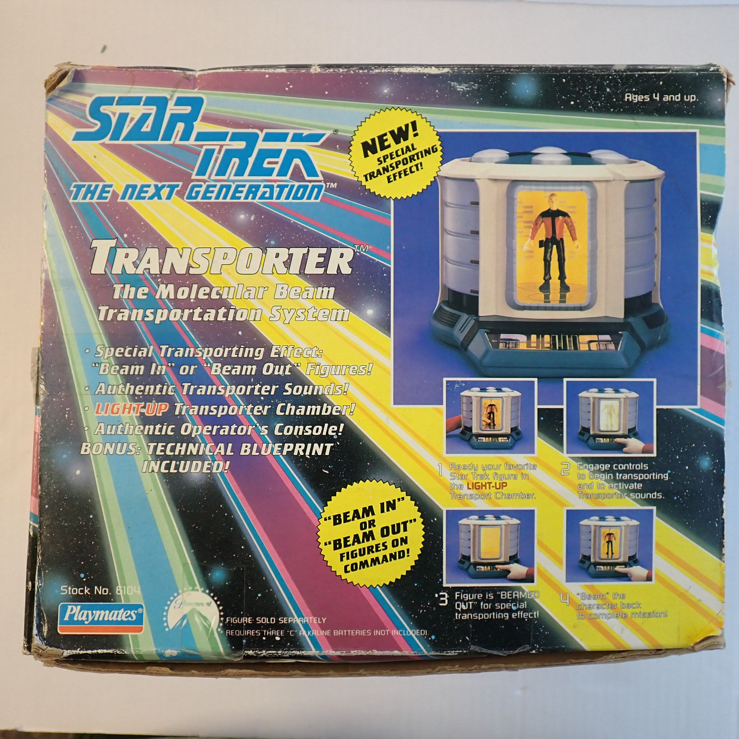 Star Trek the Next Generation Transporter - Playmates (Pre-Owned)