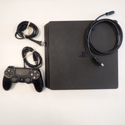 PlayStation 4 Slim Console - Black (Pre-Owned)