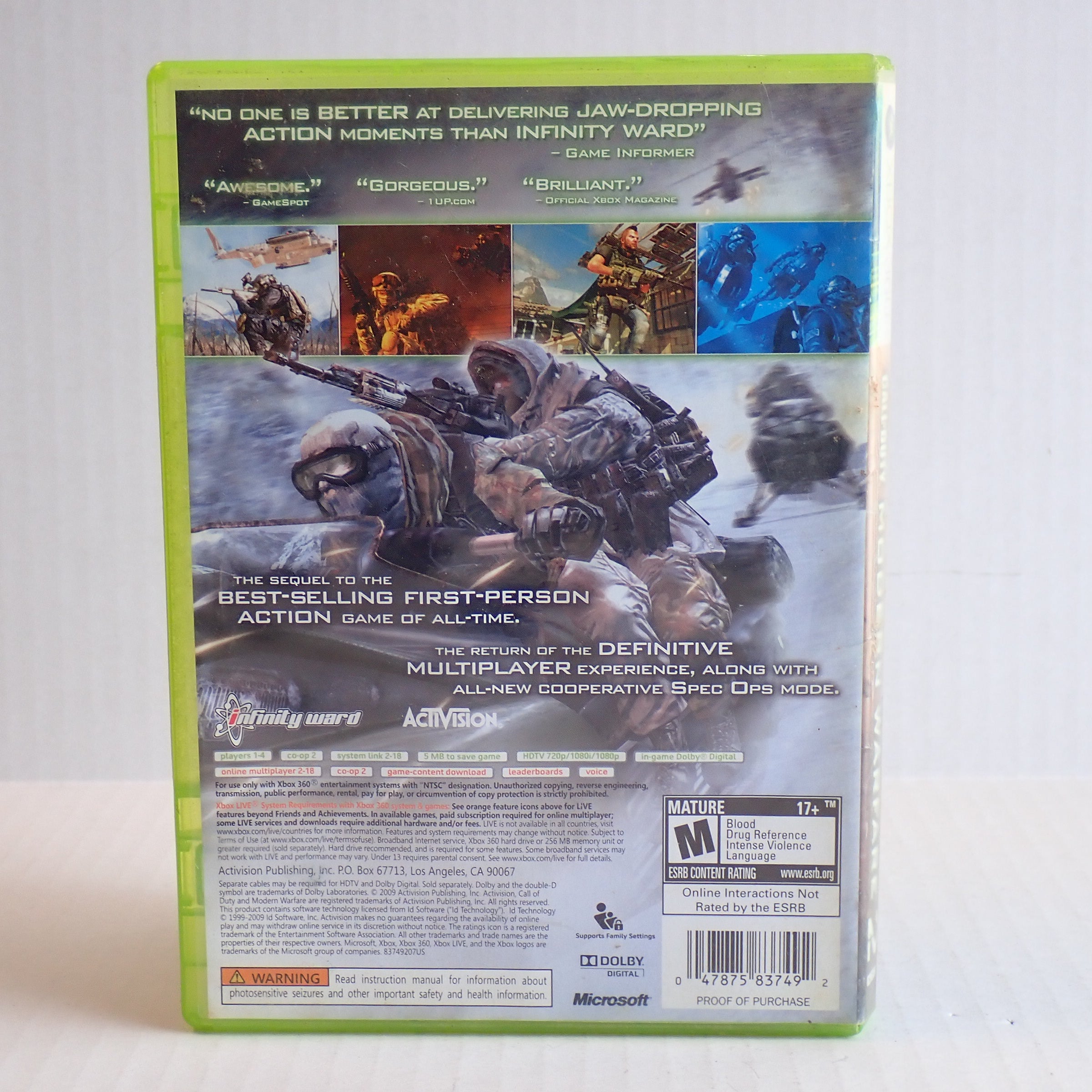 Call of Duty: Modern Warfare 2 - Xbox 360