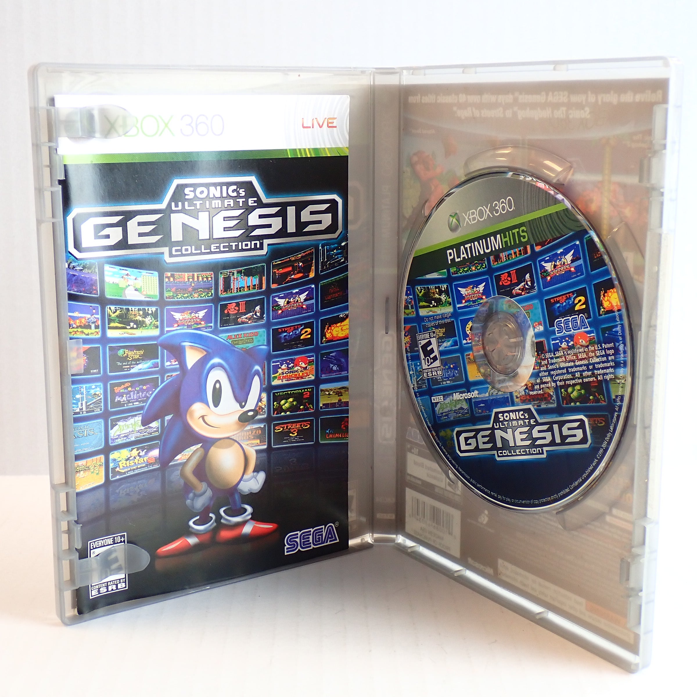 Sonic's Ultimate Genesis Collection (Platinum Hits) - Xbox 360
