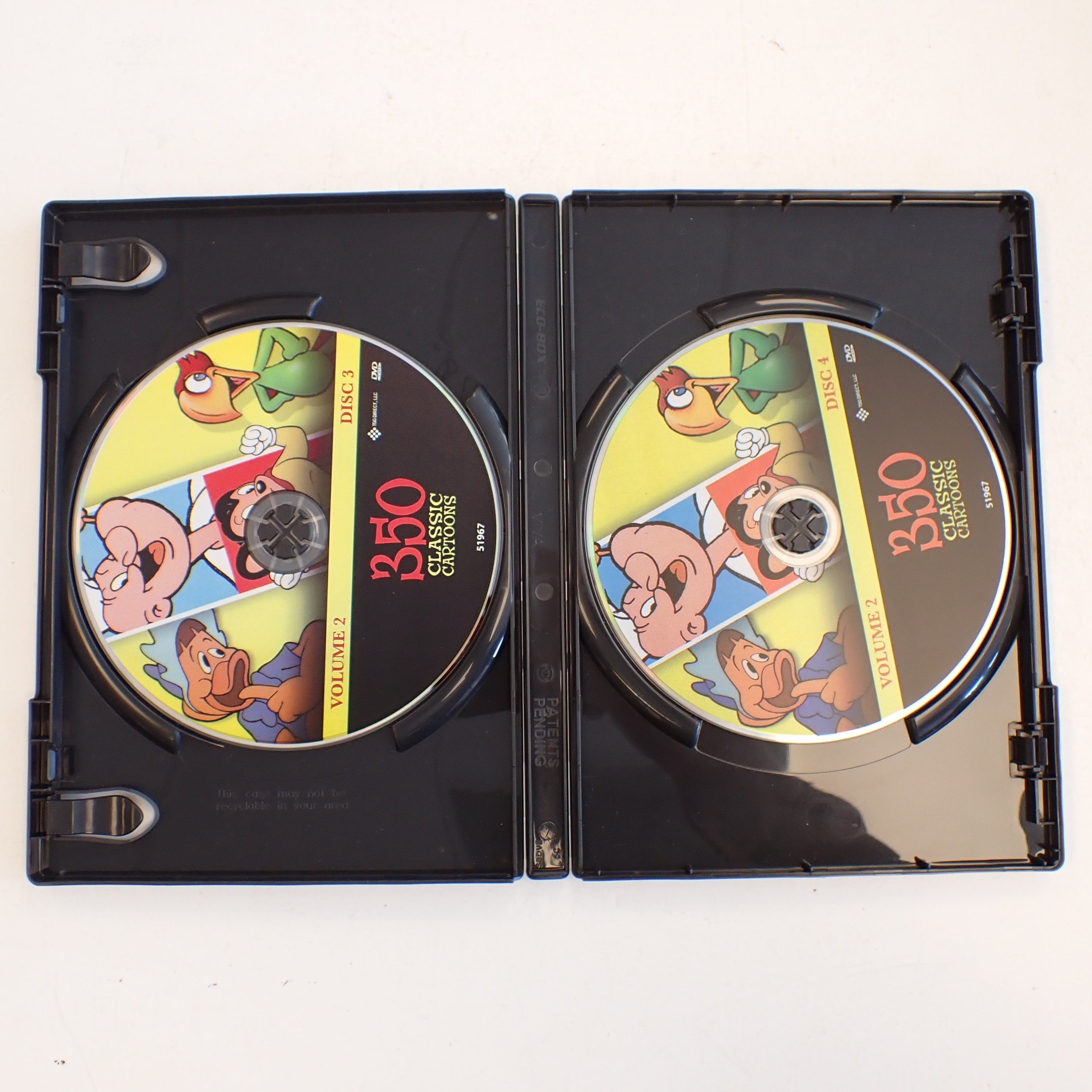 350 Classic Cartoons - DVD
