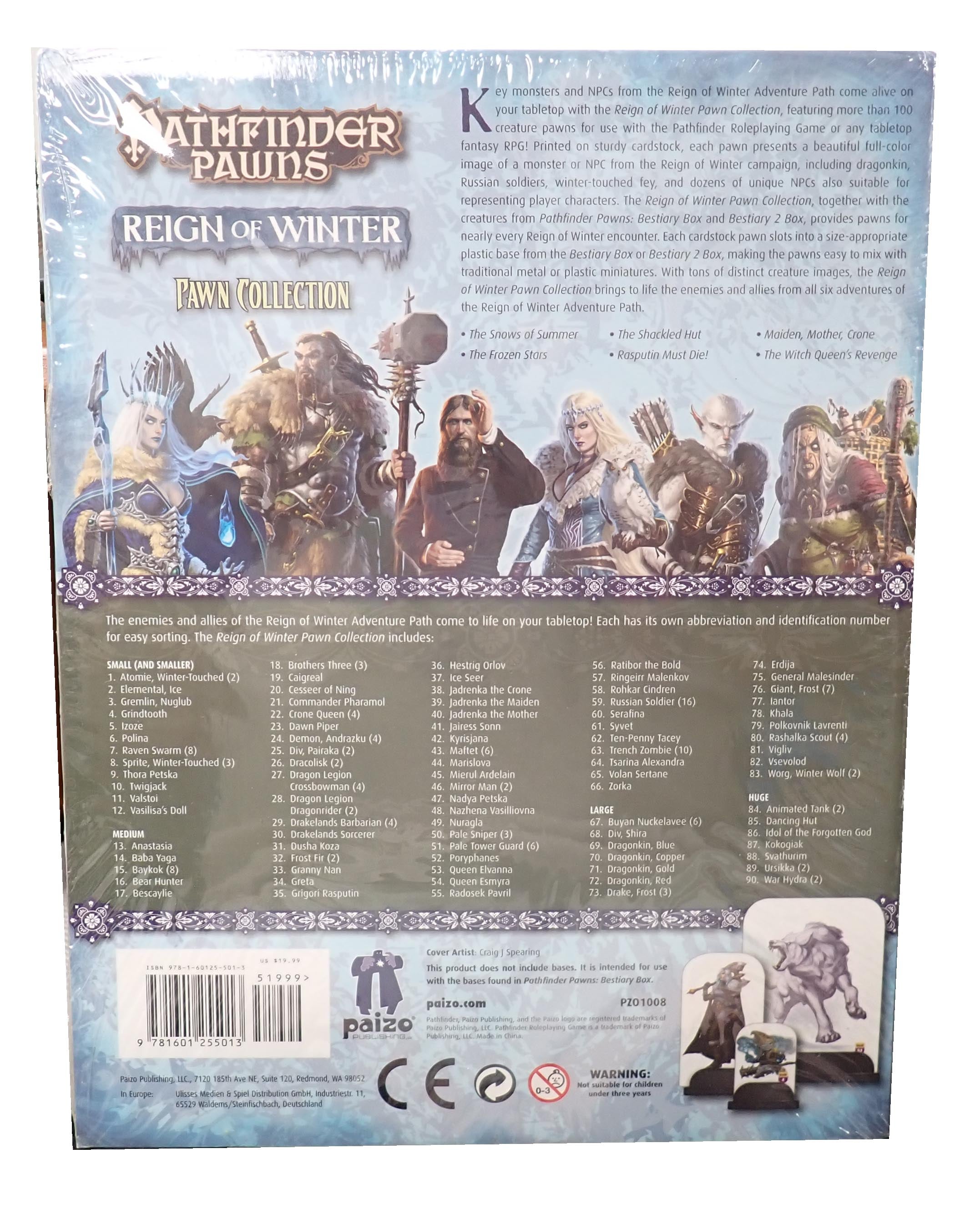 Pathfinder Pawn Reign of Winter Pawn Collection [Pre-Owned]