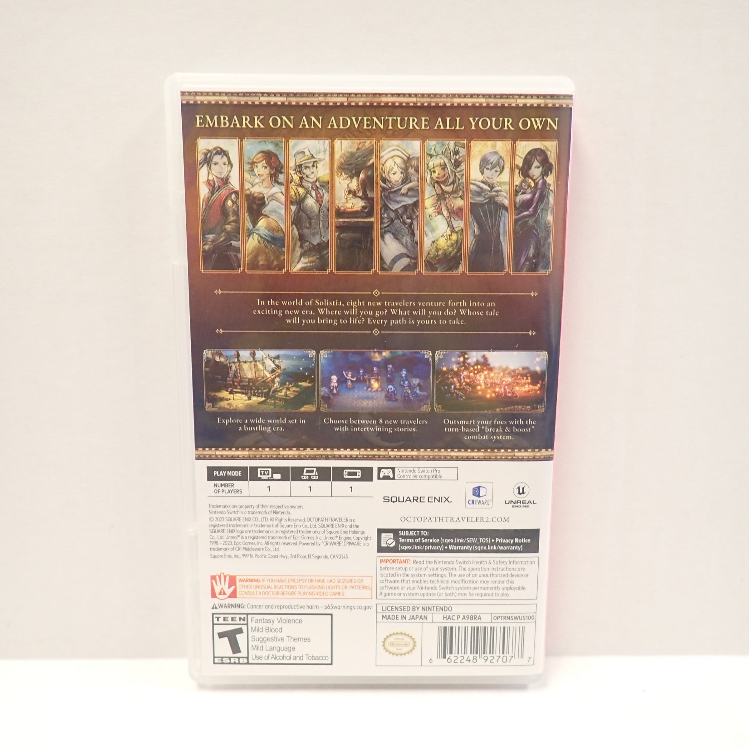 Octopath Traveler II - Switch
