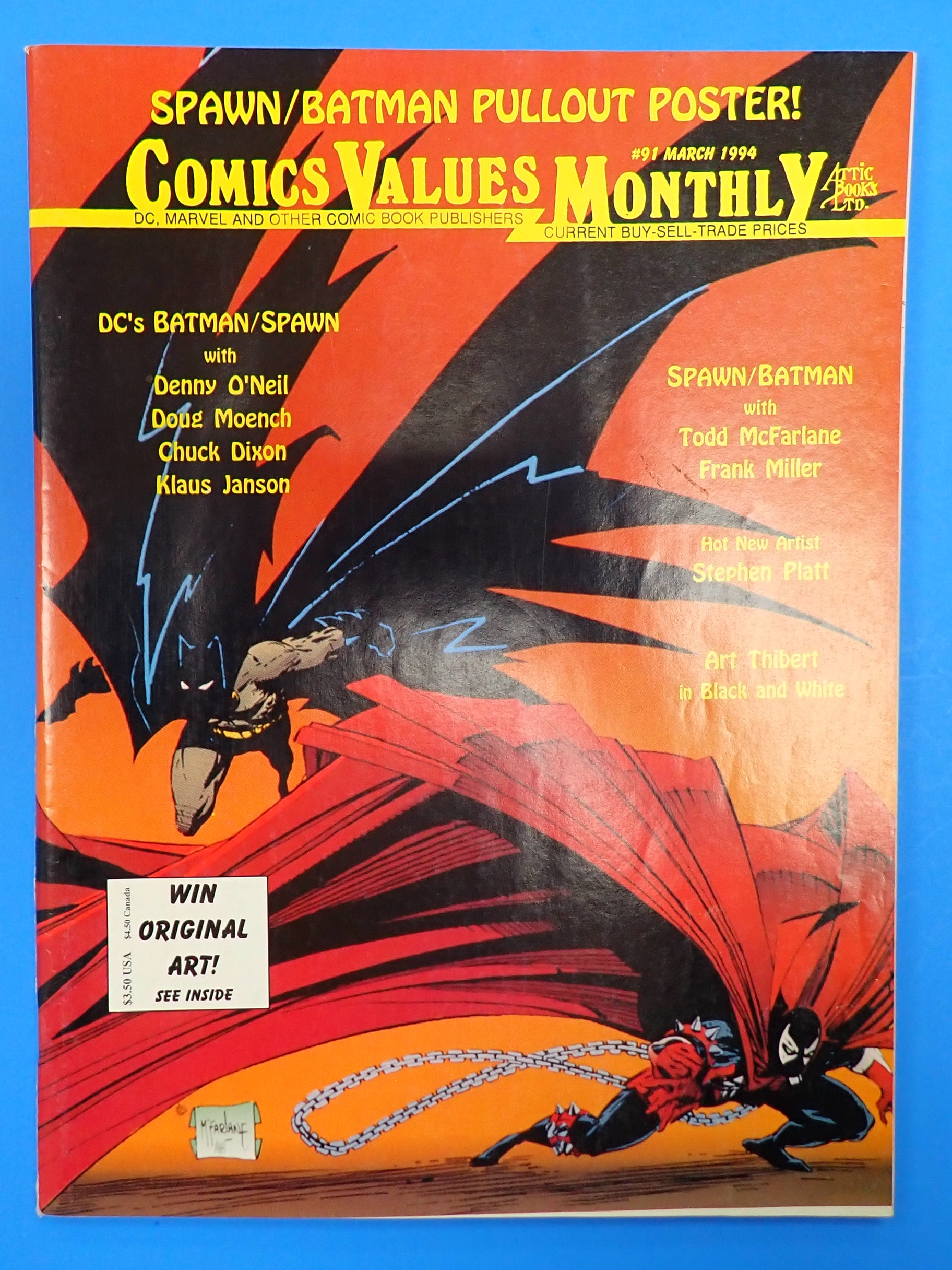 Comics Values Monthly #91