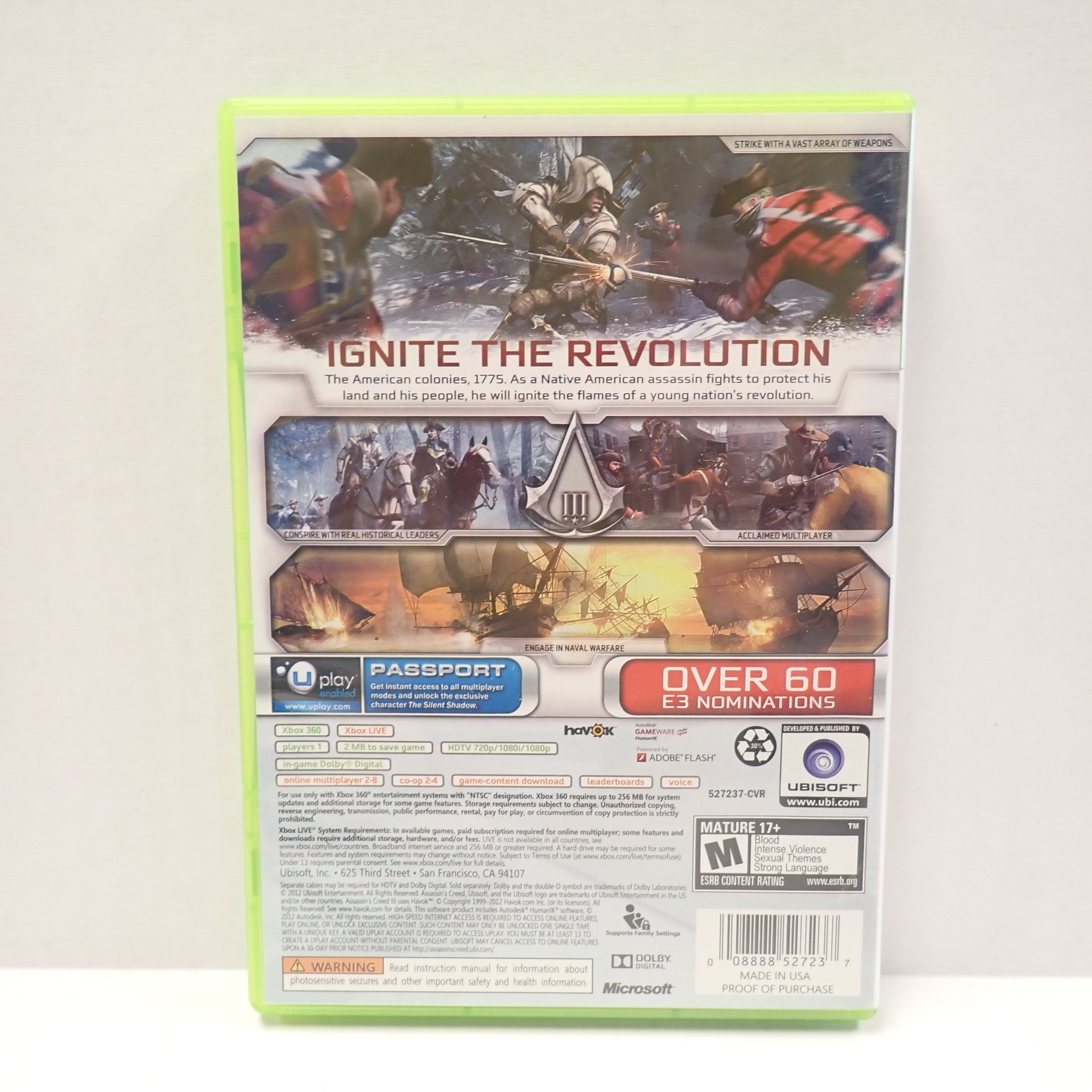 Assassin's Creed III - Xbox 360