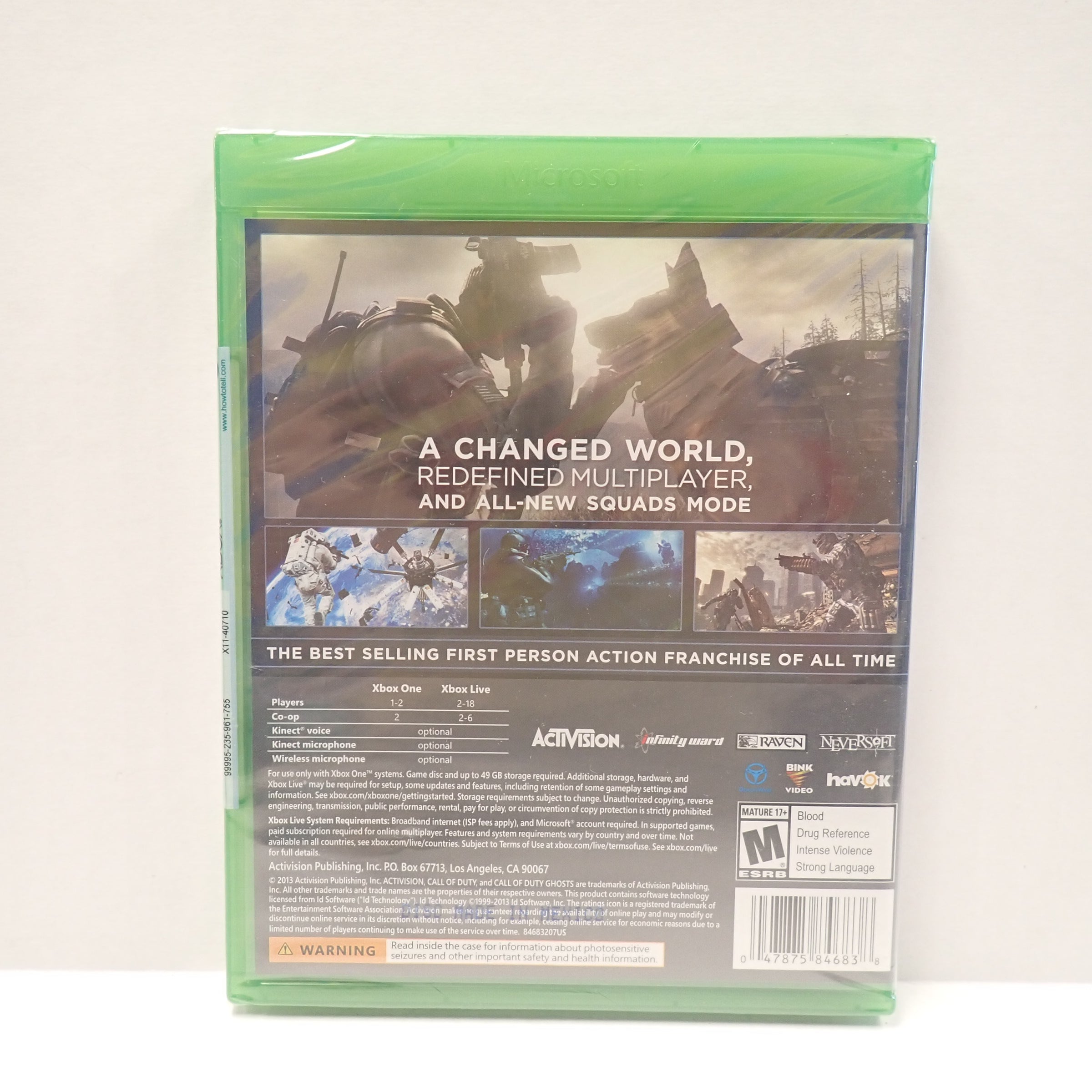 Call of Duty: Ghosts (Sealed) - Xbox One