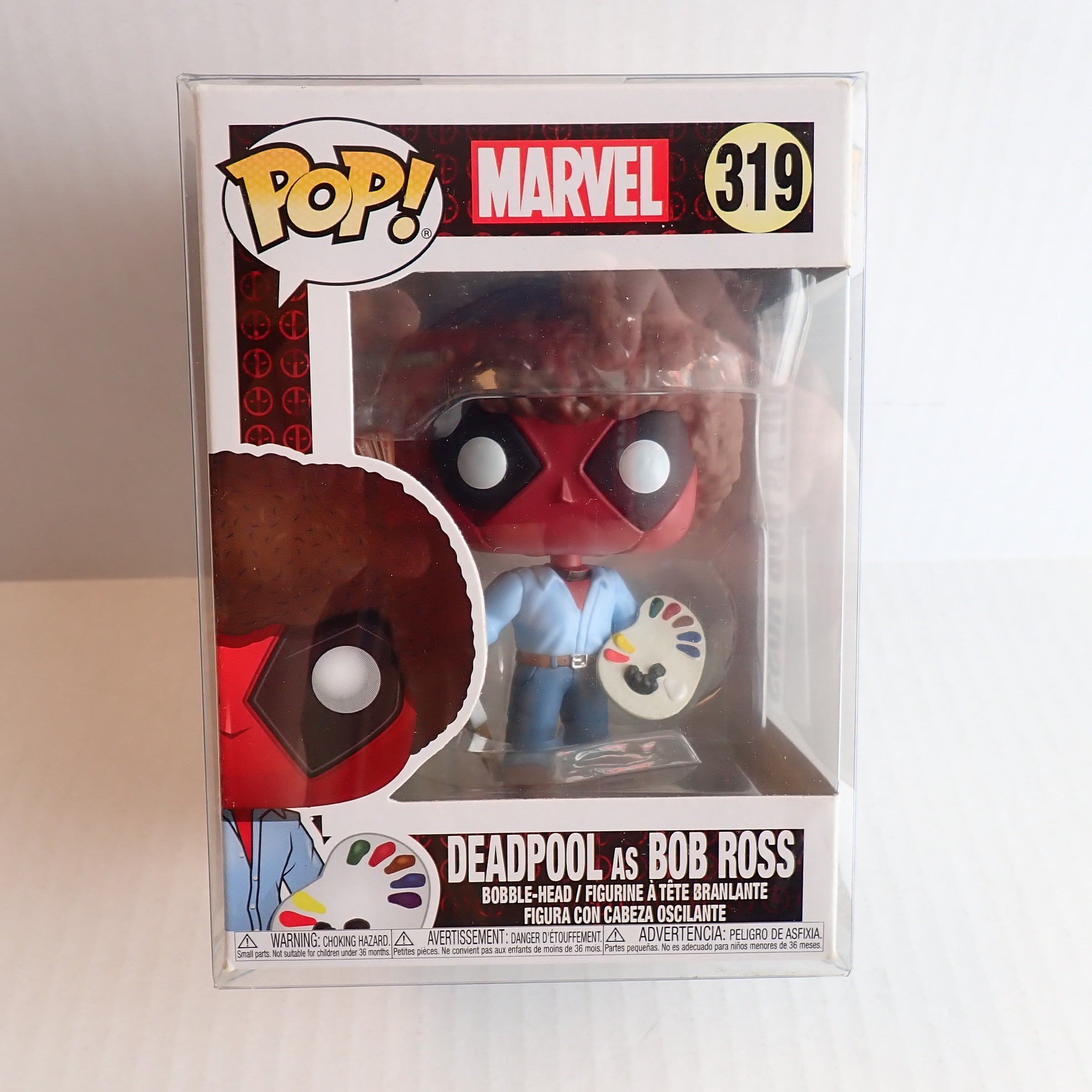 Deadpool as Bob Ross - POP! #319