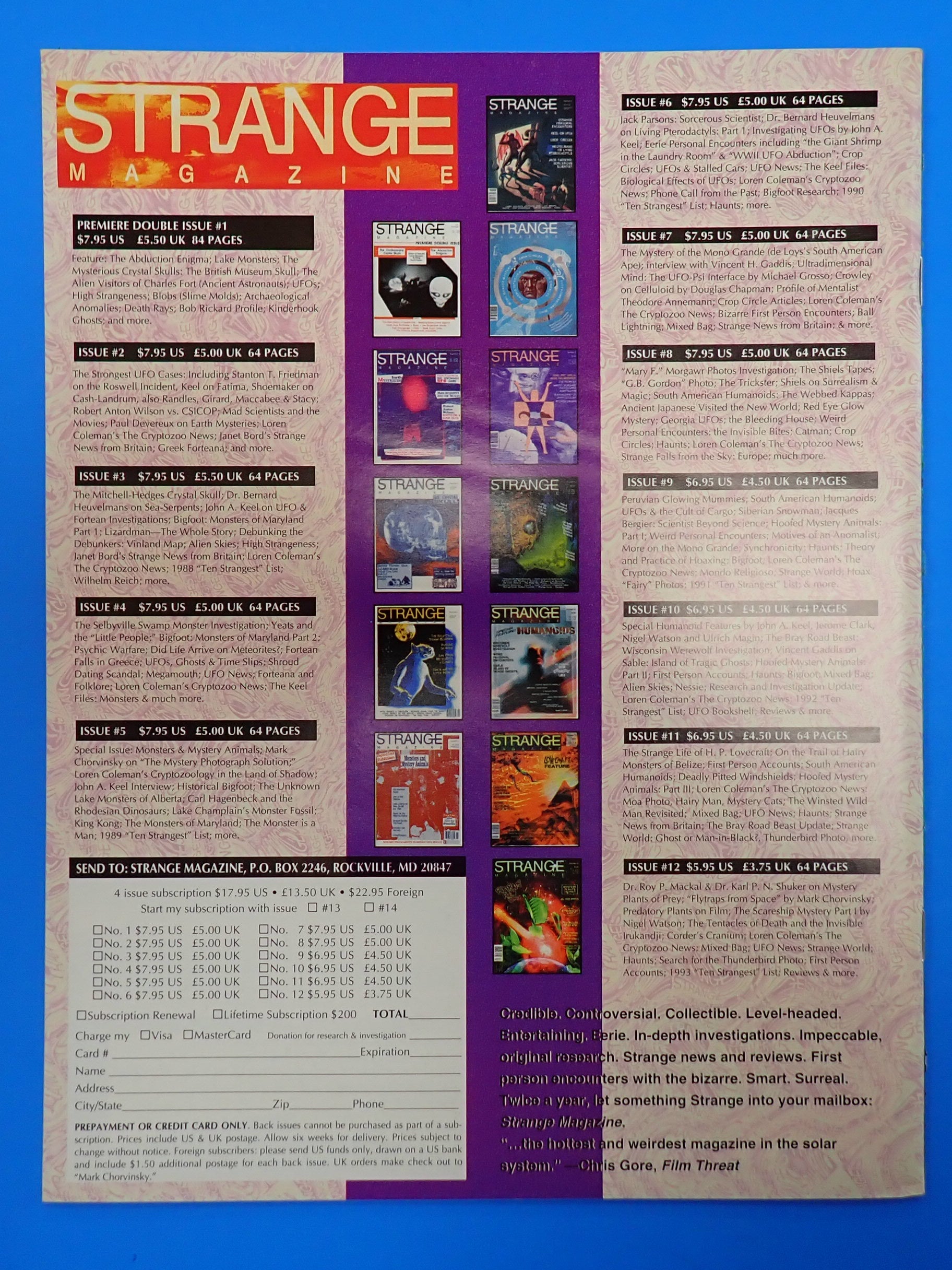 Strange Magazine #13