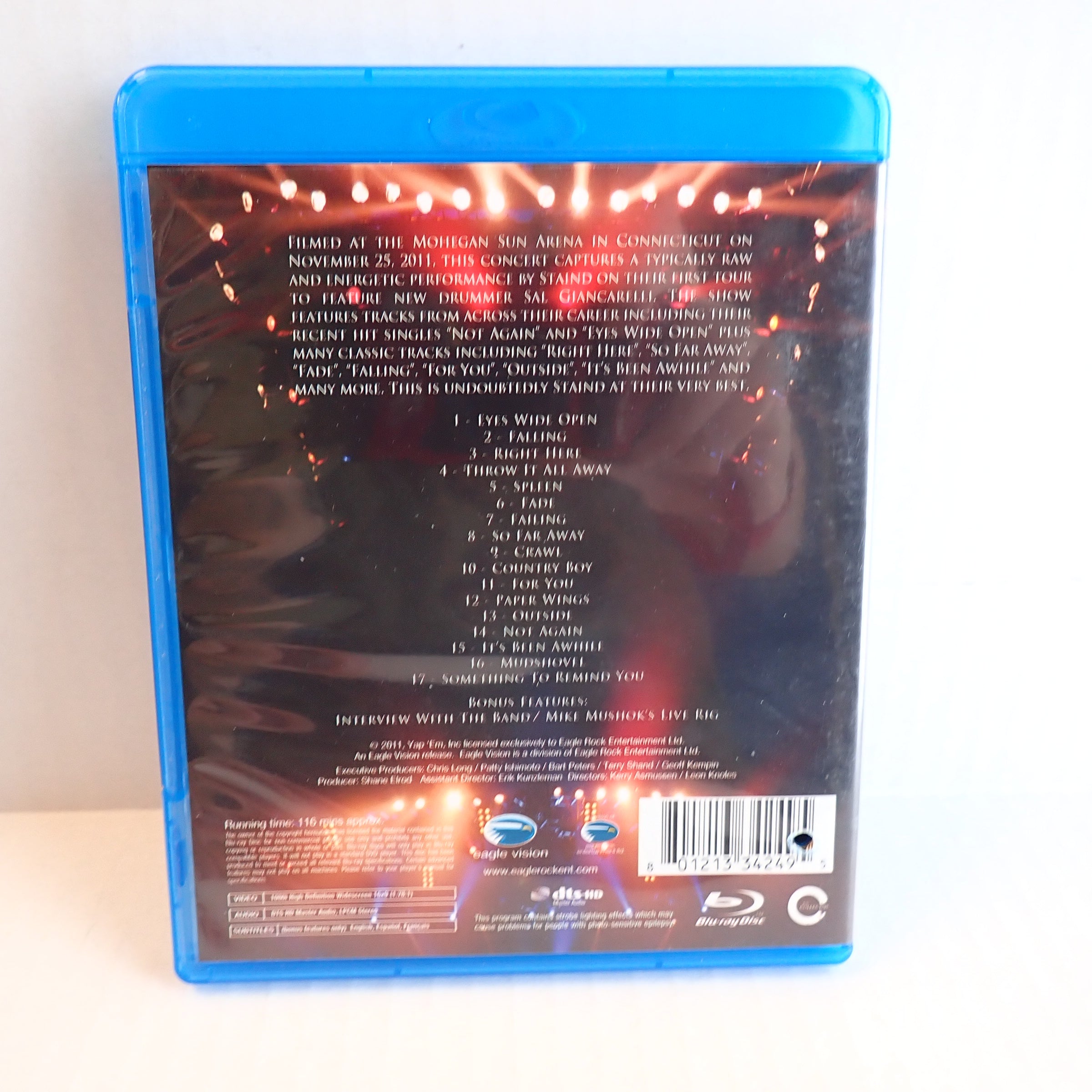 Staind Live from Mohegan Sun - Blu-Ray [Pre-Owned]