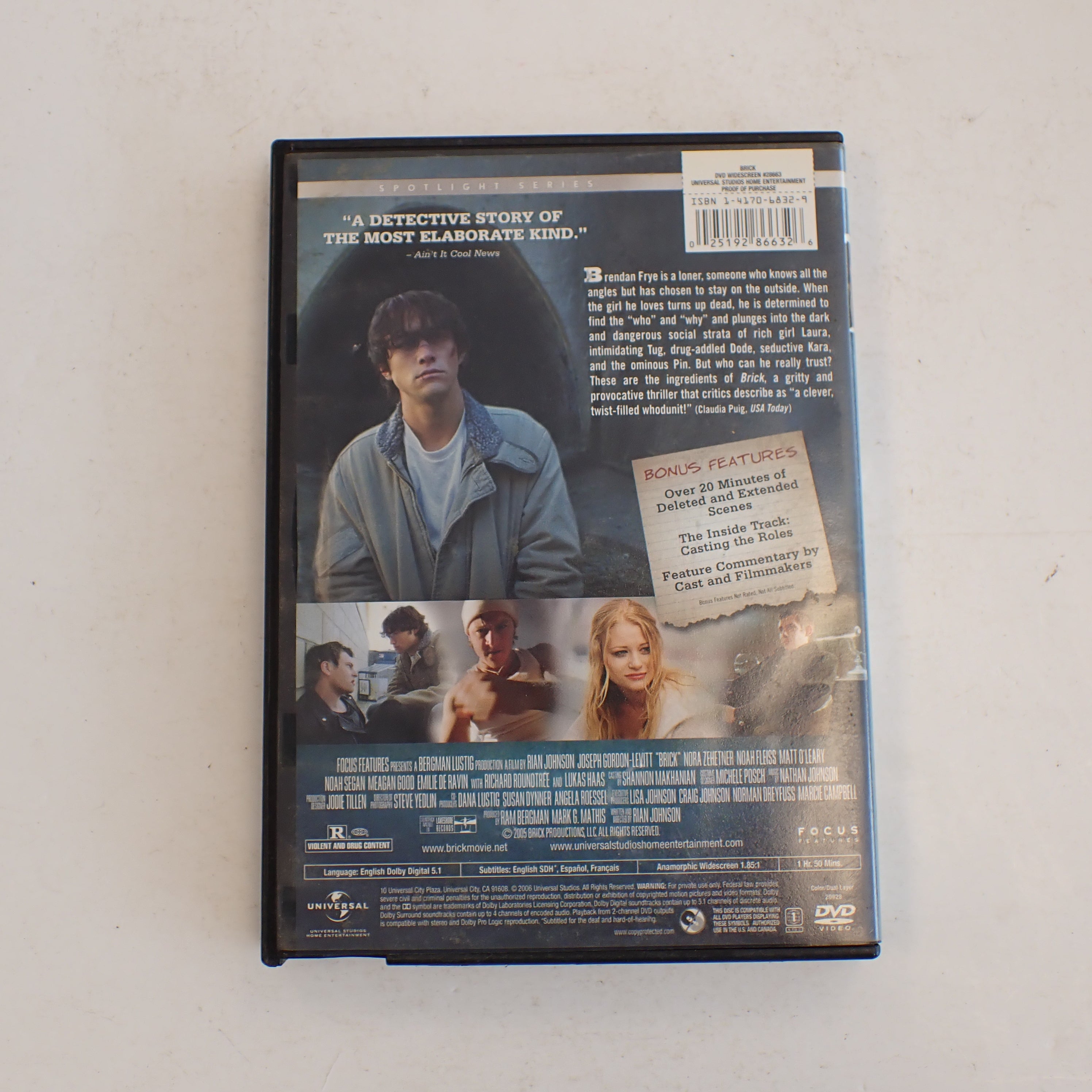 Brick  - DVD
