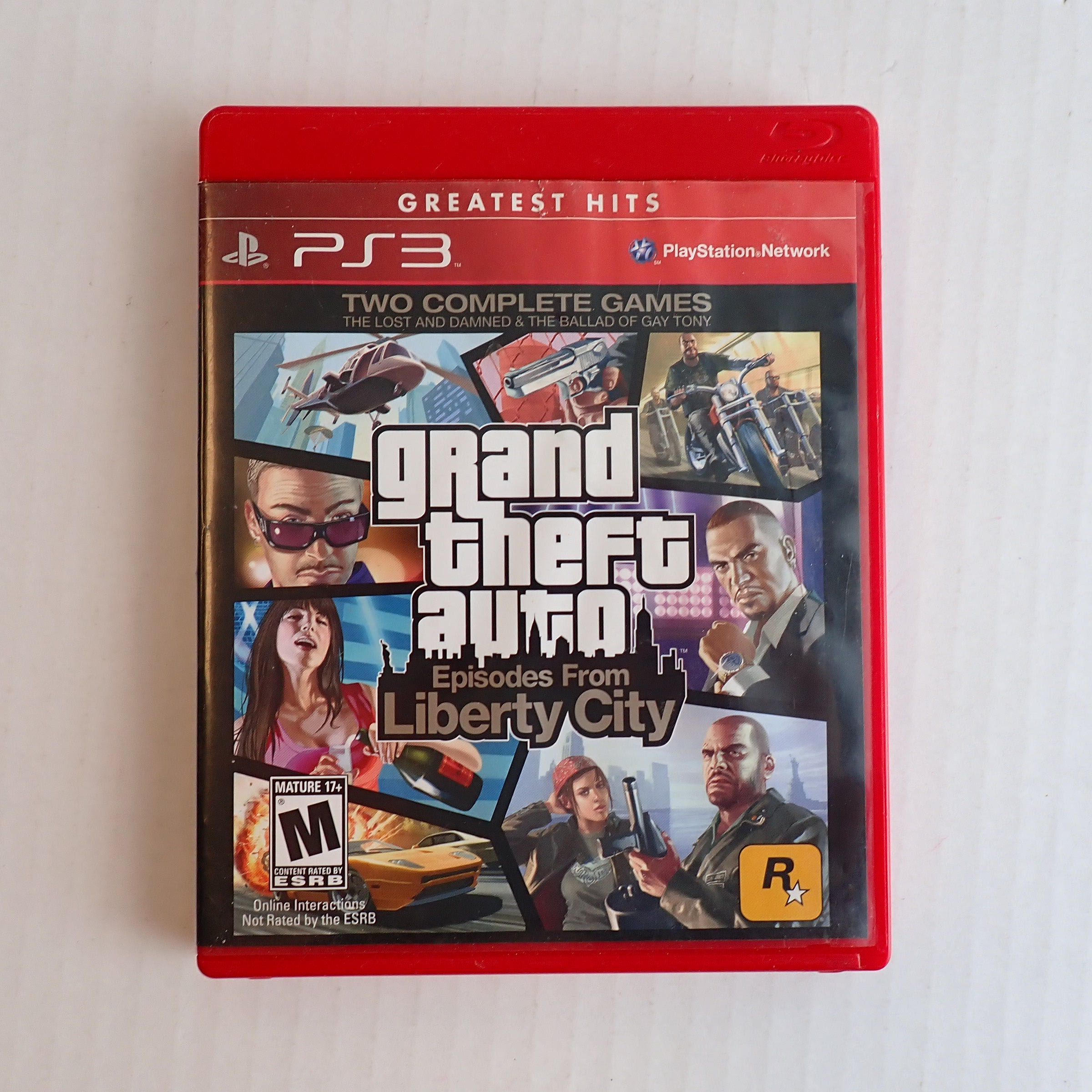 Grand Theft Auto Episodes from Liberty City (Greatest hits) - PS3 [Pre-Owned]