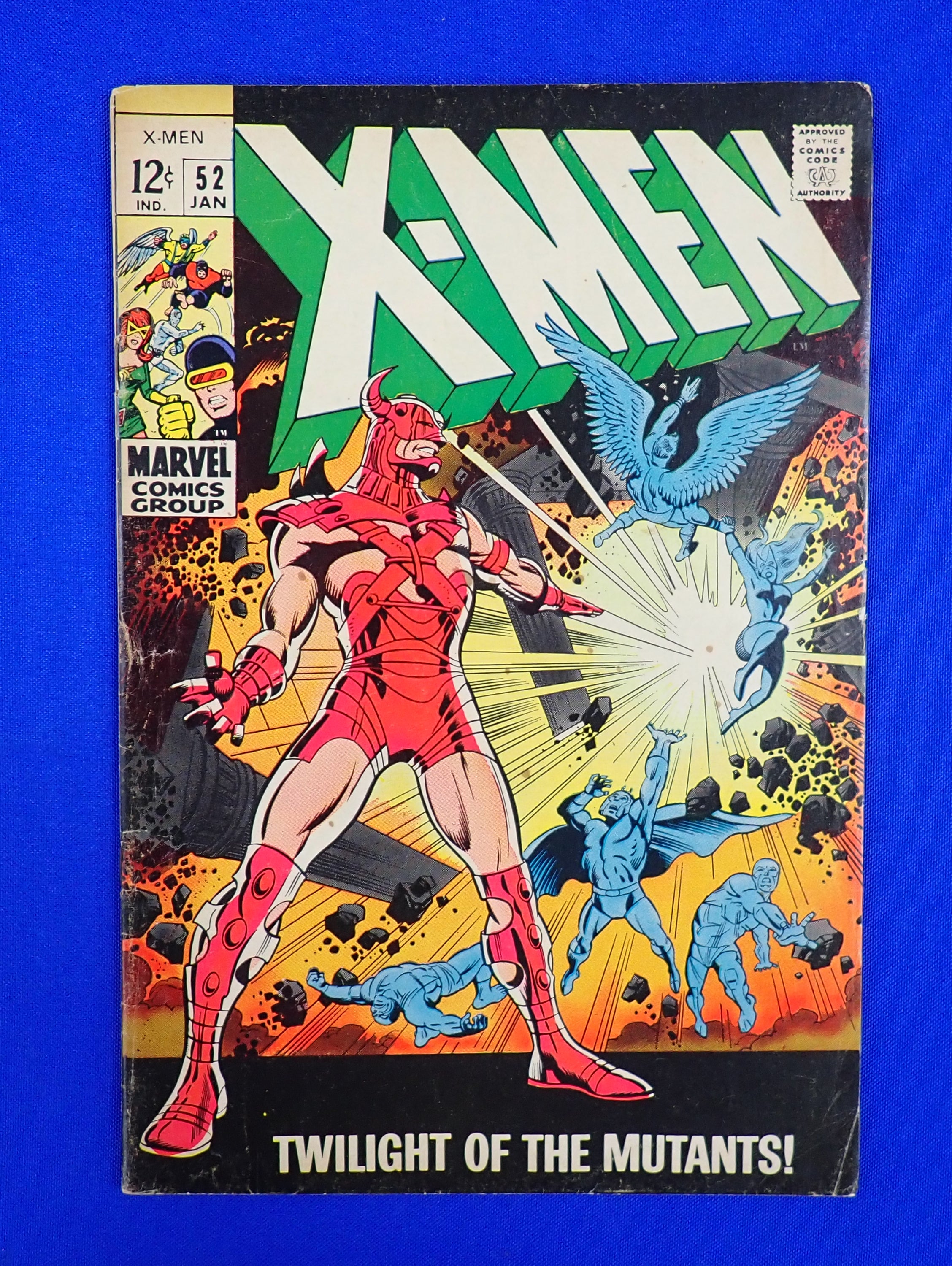 X-Men #52 (1969) - VG/VG+ (4.0-4.5) - Cyclops disguised as Erik the Red