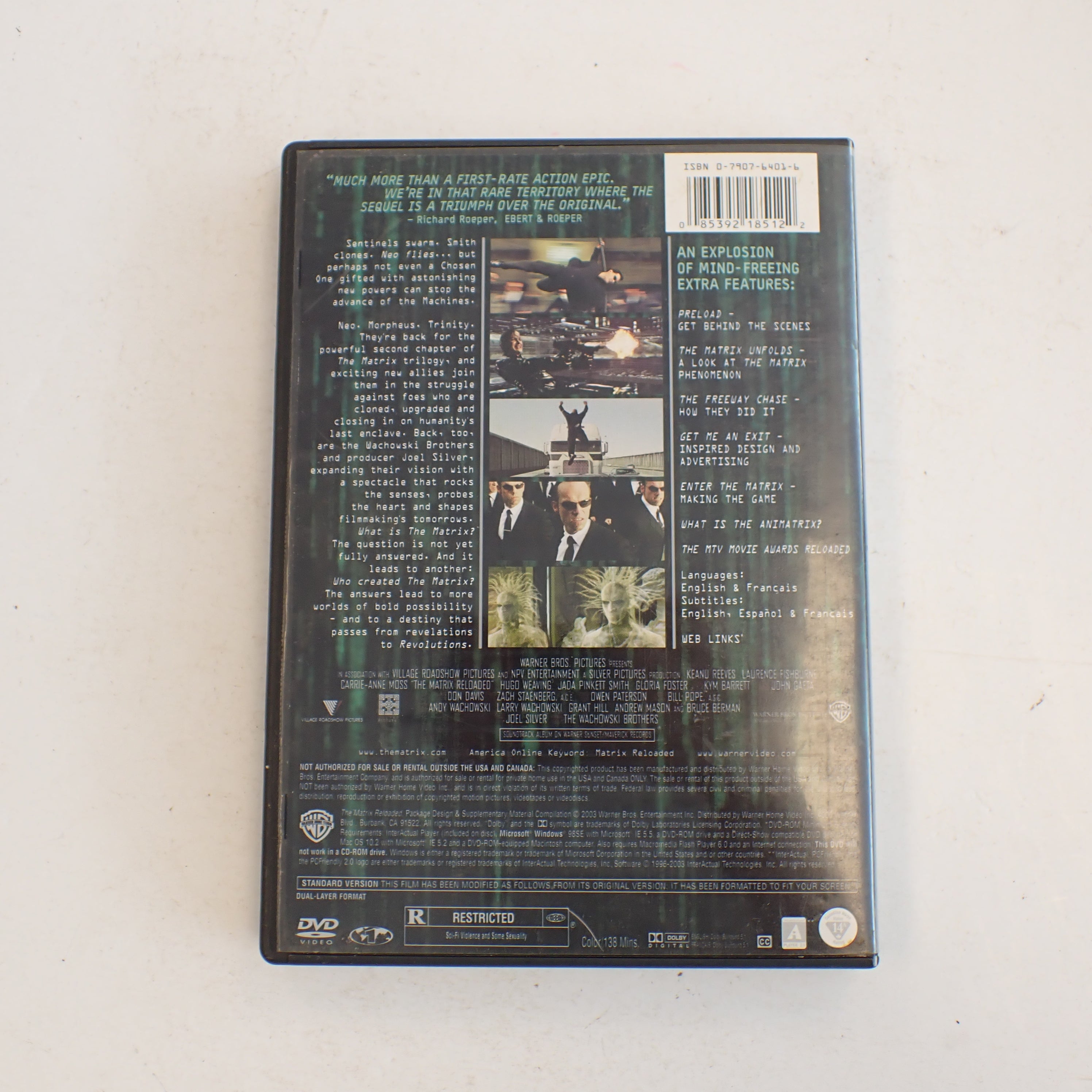 Matrix Reloaded - DVD
