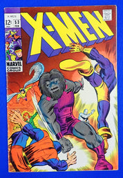 X-Men #53 (1969) - VG/FN (5.0) - Best Origin