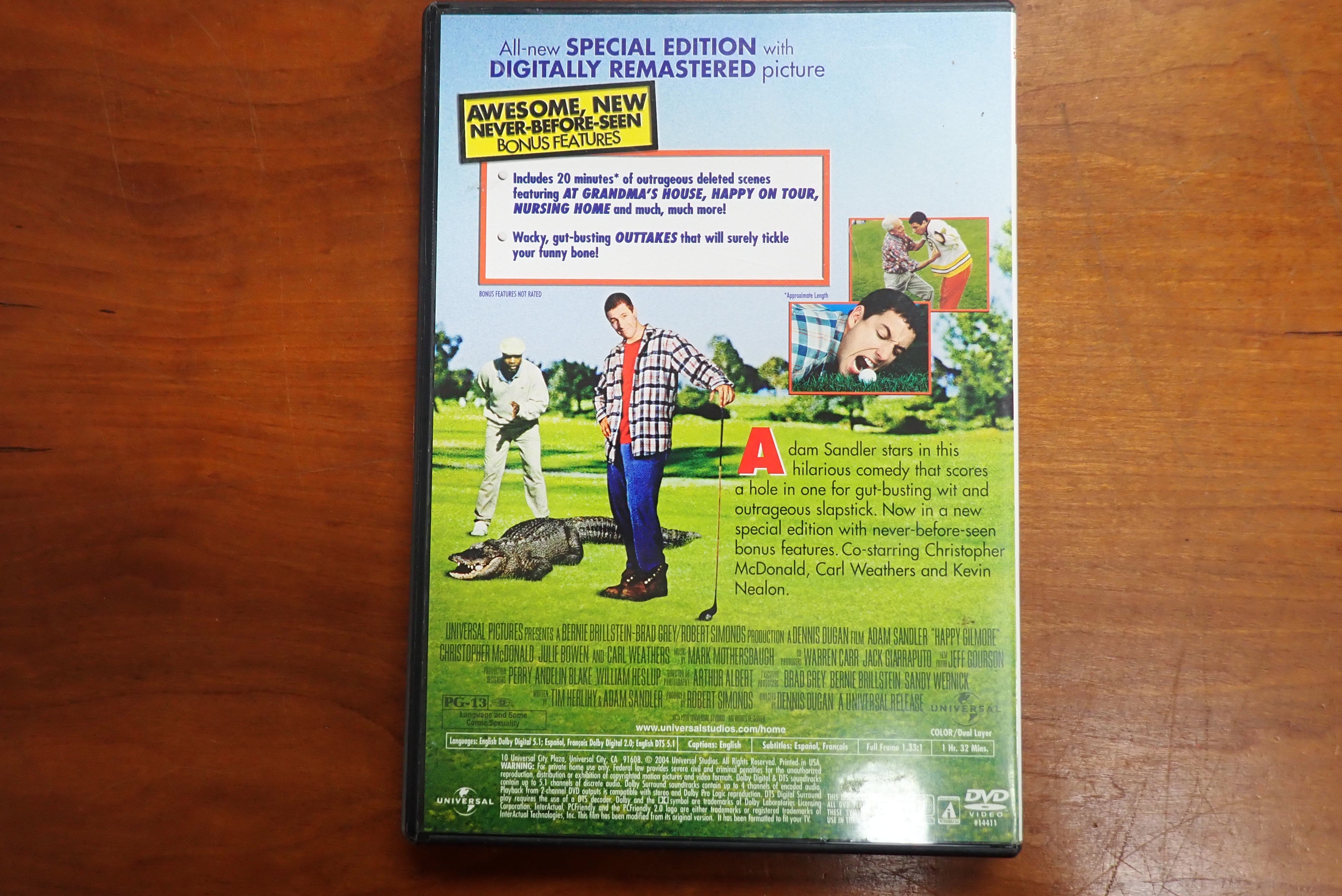 Happy Gilmore - DVD