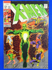 X-Men #55 (1969) - VG/FN (5.0-5.5) - Origin of Angel