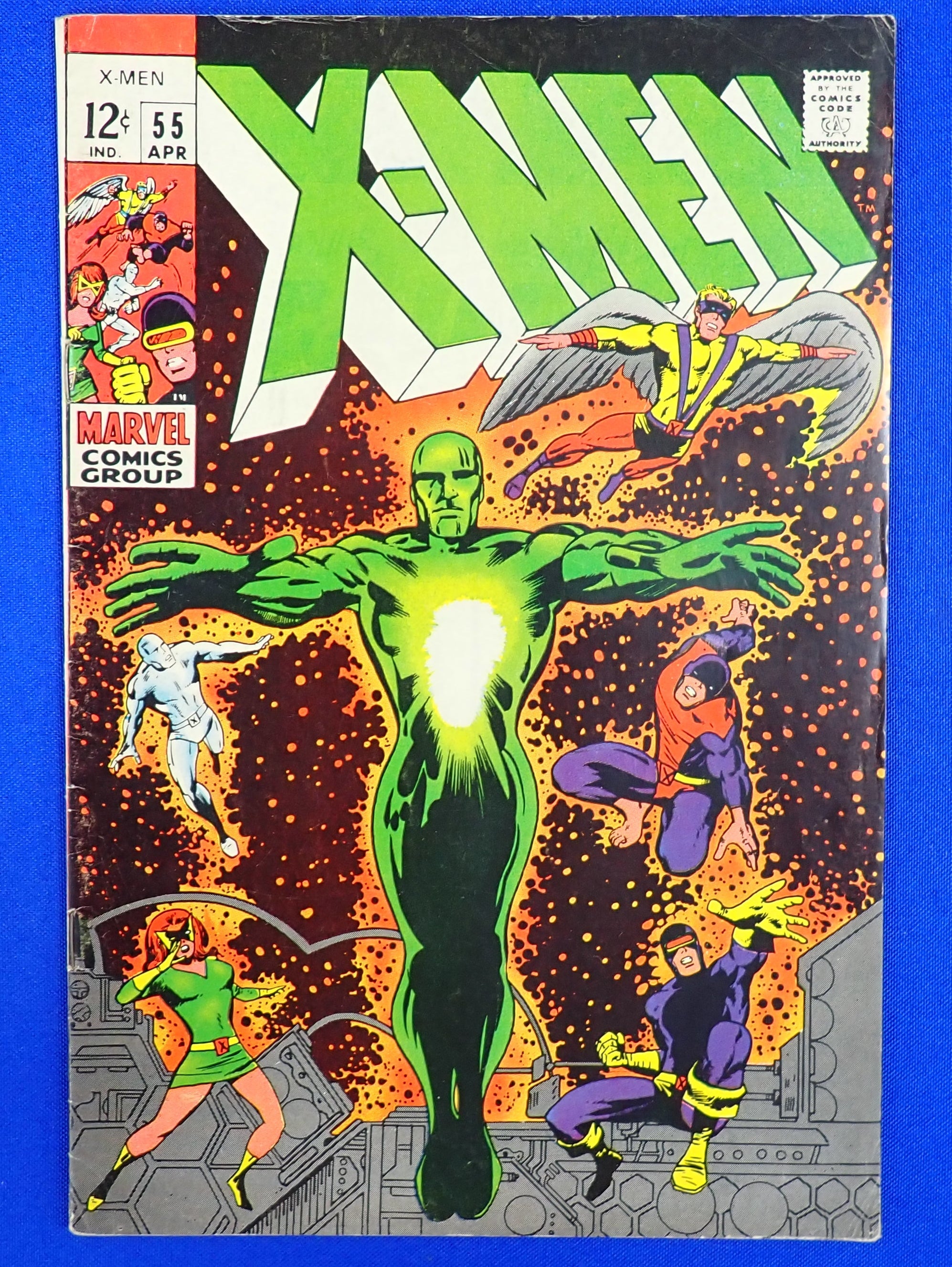 X-Men #55 (1969) - VG/FN (5.0-5.5) - Origin of Angel