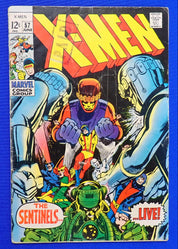 X-Men #57 (1969) - GD-GD+ (2.0-2.5)