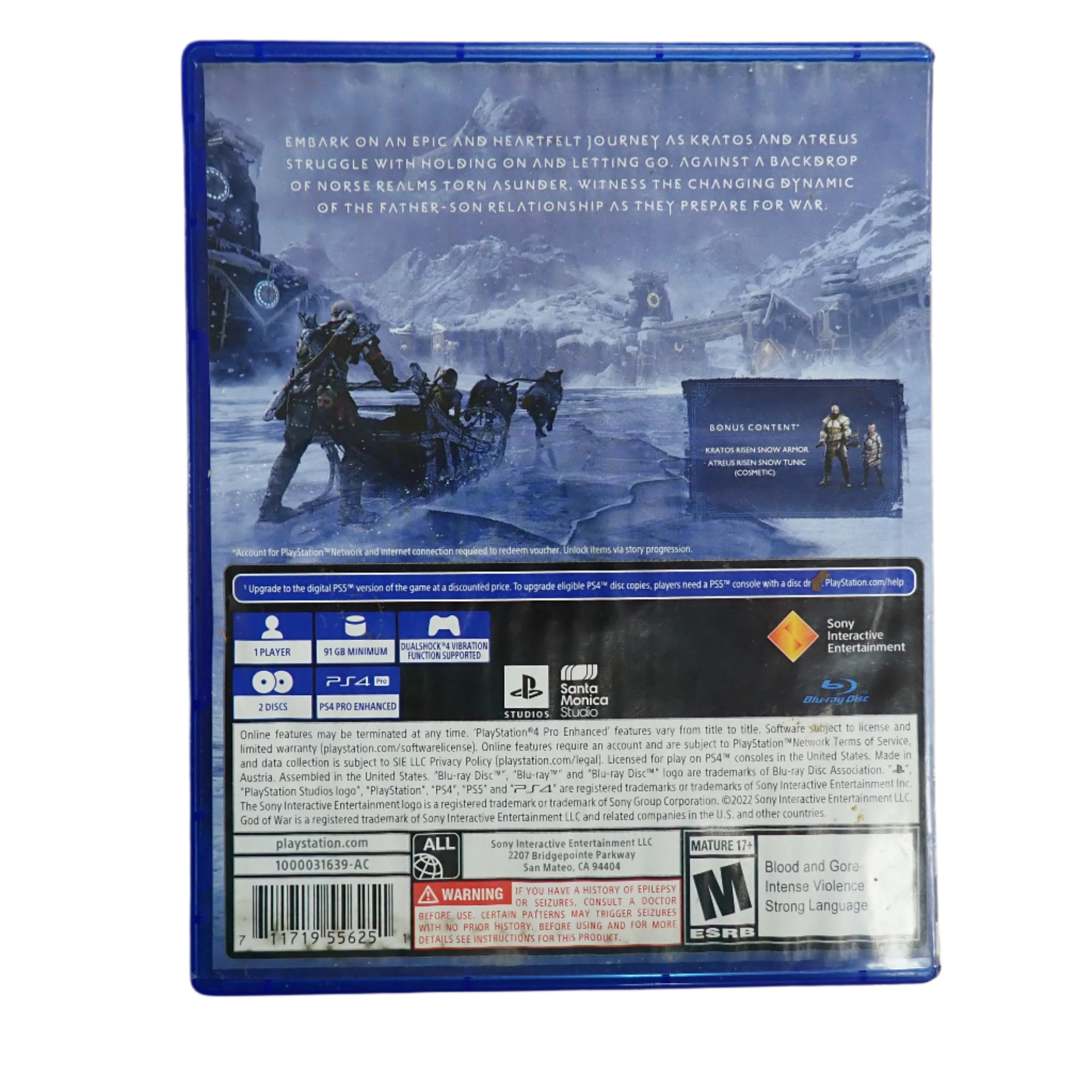 God of War: Ragnarok Launch Edition - PS4