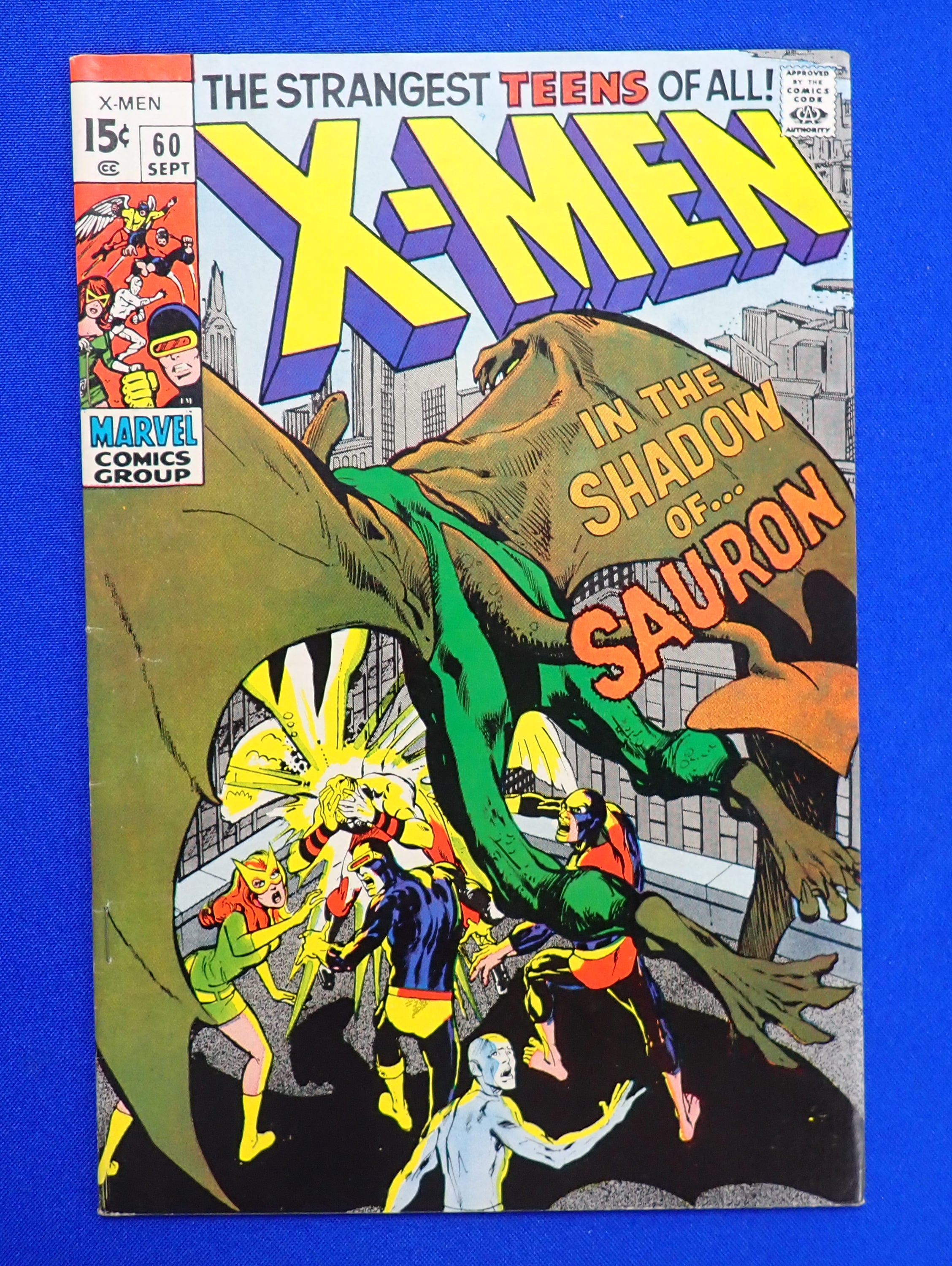 X-Men #60 (1969) - FN-FN+ (6.0-6.5) - 1st Appearance of Sauron