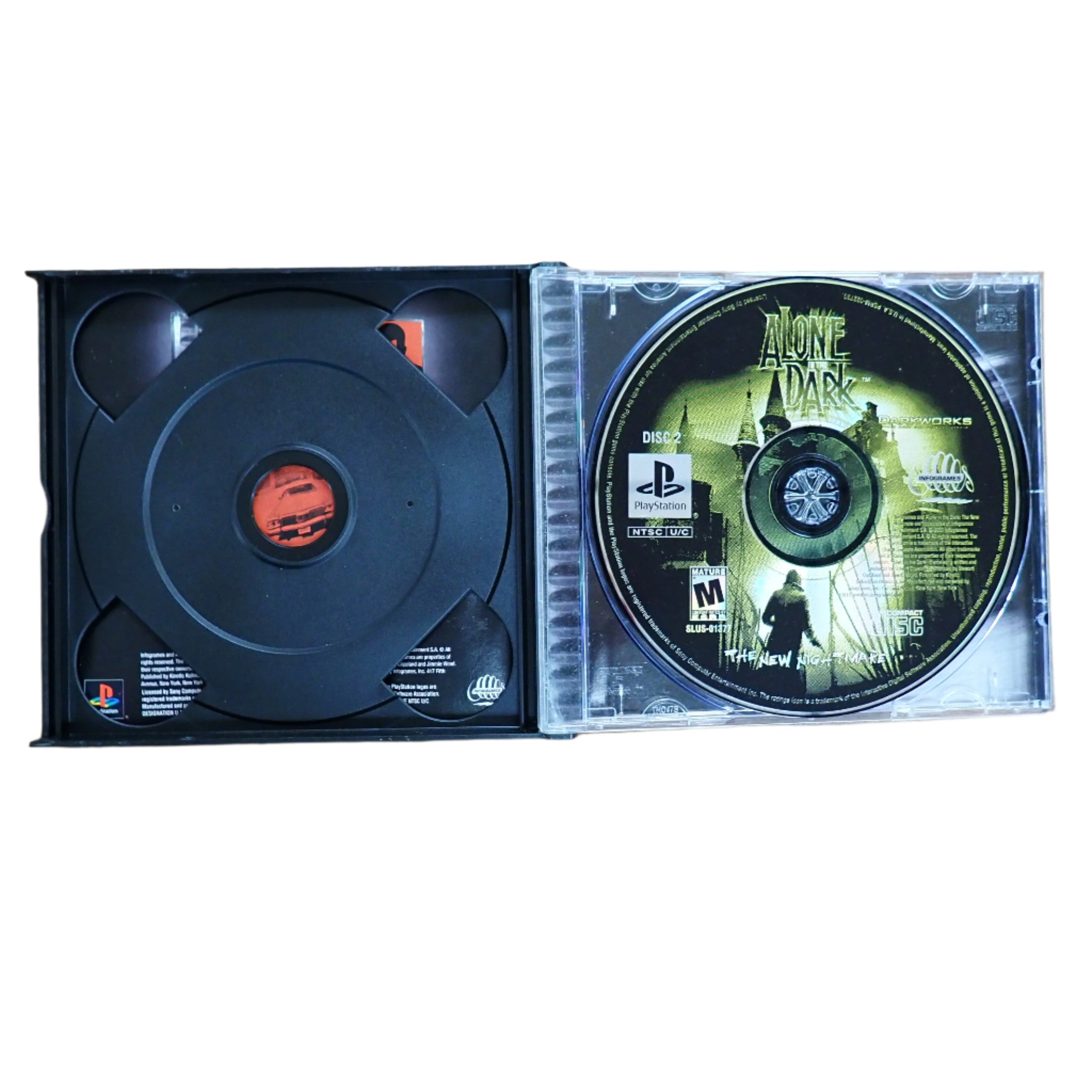 New Nightmare PS2 Jeu Alone In The Dark Sur PS1 - Sony PlayStation 1 - Version Boîte Et Manuels - État Très Propre Alone In The Dark Collector New Nightmare PS2 Jeu Alone In The Dark Sur PS1 - Sony PlayStation 1 - Version Boîte Et Manuels - État Très Propre Alone In The Dark Collector