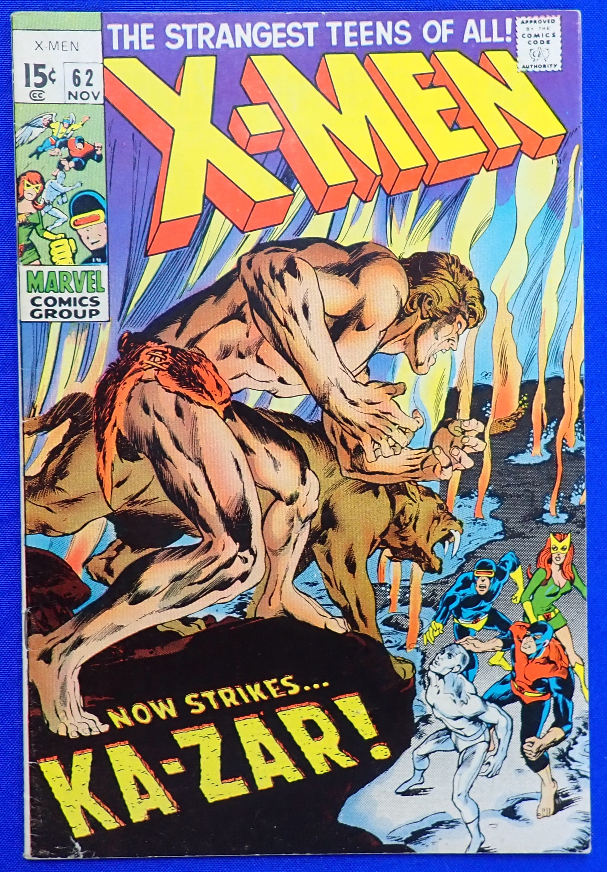 X-Men #62 (1969) - VG-FN (5.0-5.5) - 1st Appearance of Savage Land mutates