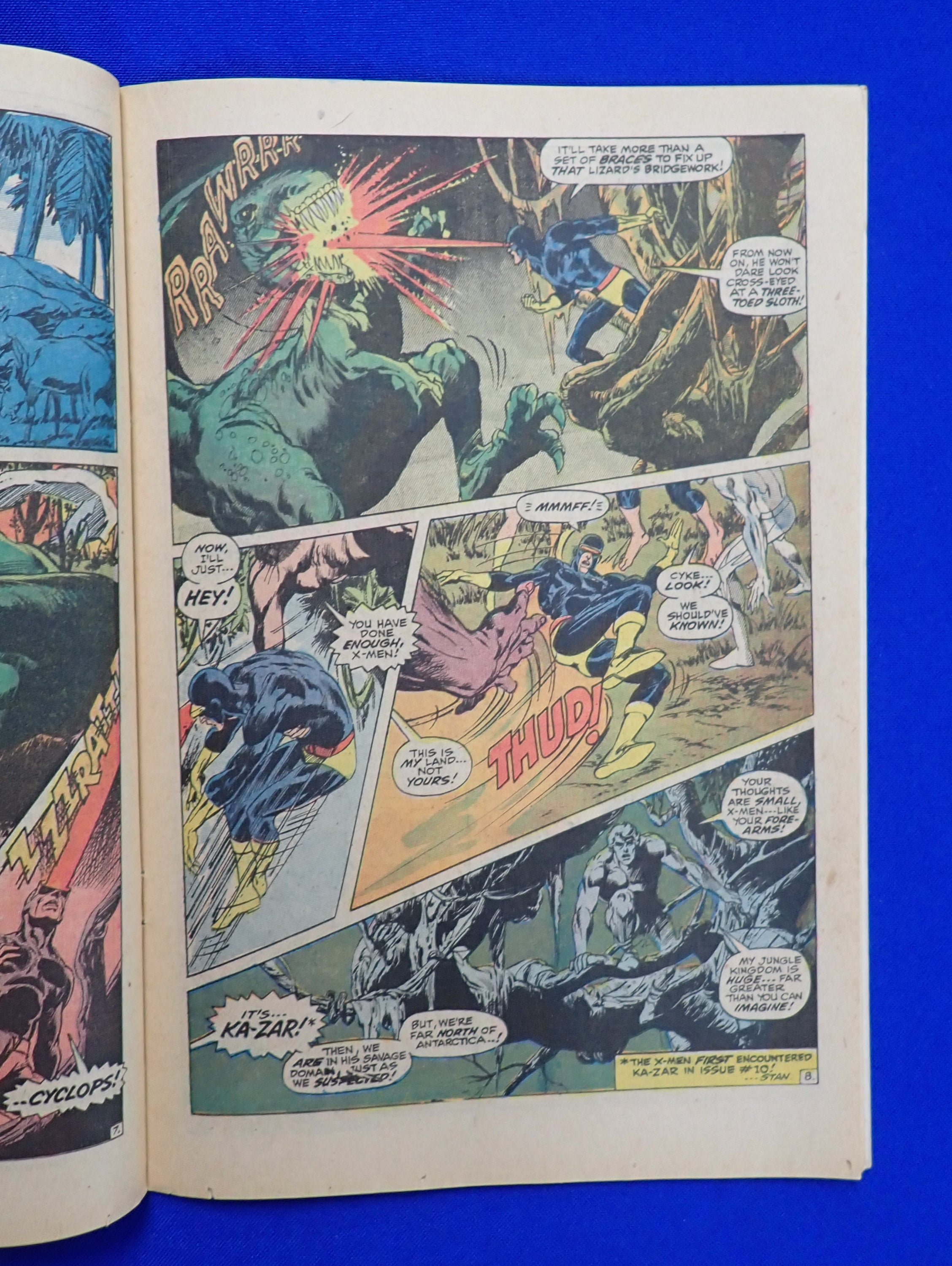 X-Men #62 (1969) - VG-FN (5.0-5.5) - 1st Appearance of Savage Land mutates