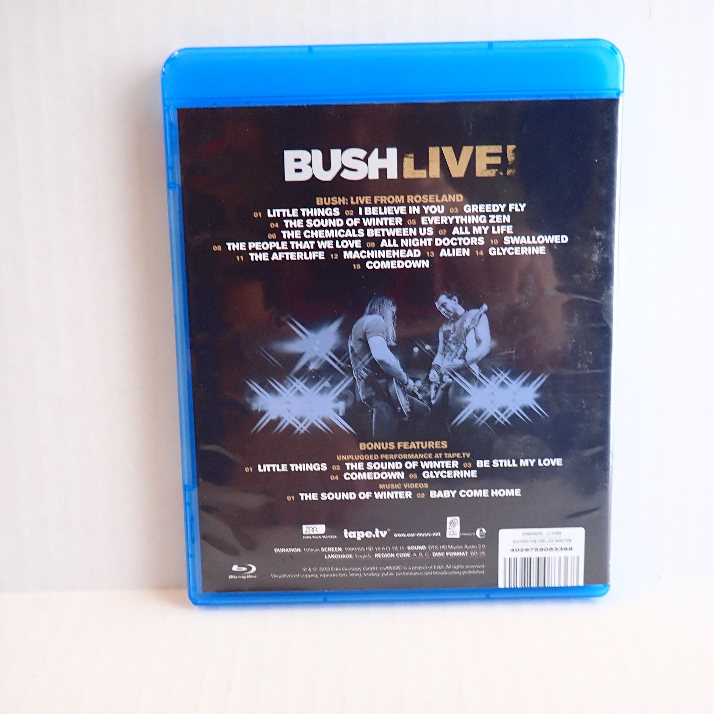 Bush Live - Blu-Ray [Pre-Owned]