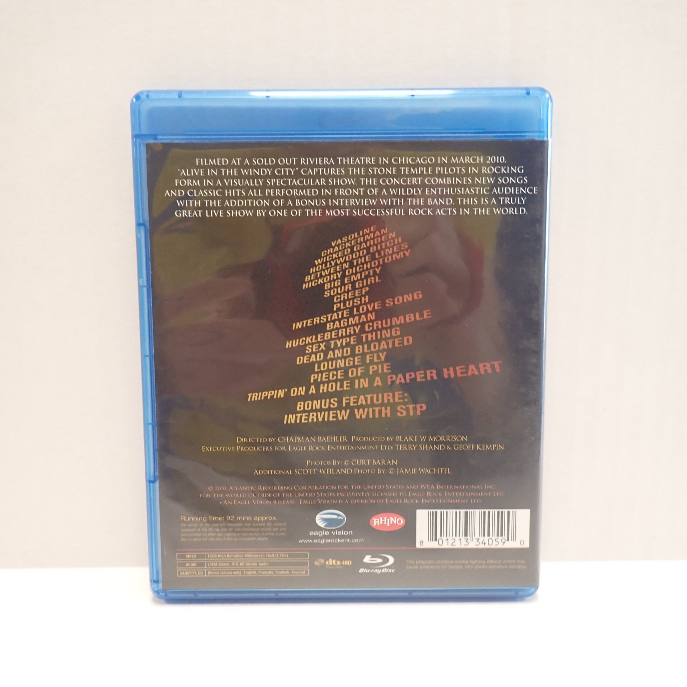 Stone Temple Pilots Alive in the Windy City - Blu-Ray [Pre-Owned]