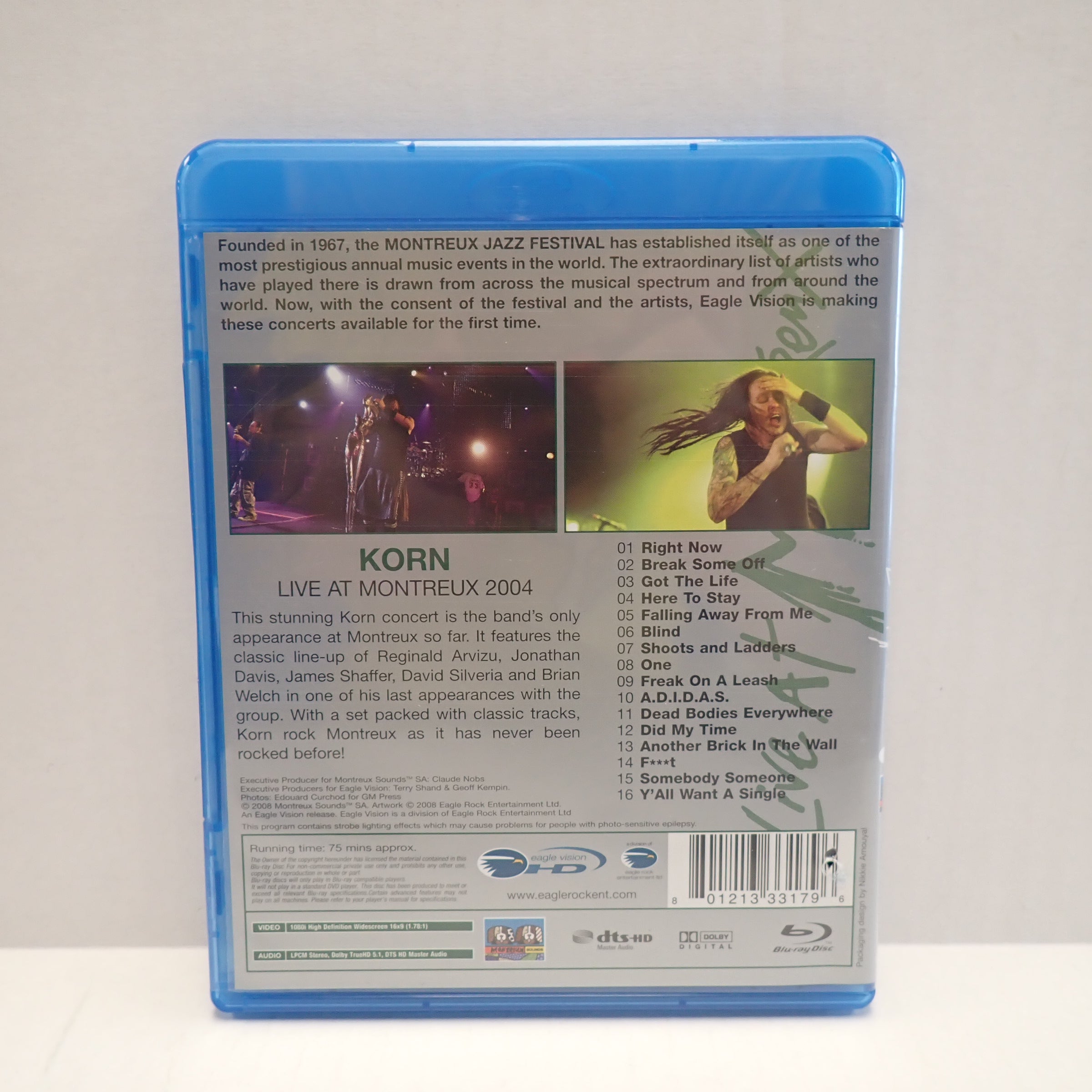 Korn Live At Montreux 2004 - Blu-Ray [Pre-Owned]