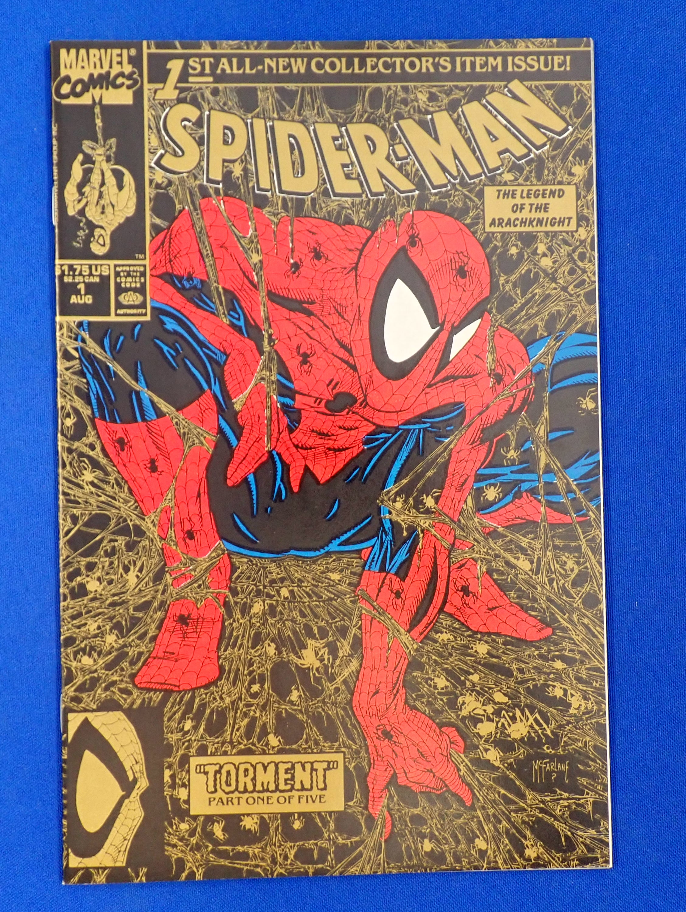 Spider-Man #1 (1990) - NM (9.4) - Set of 3 High Grade McFarlane Covers