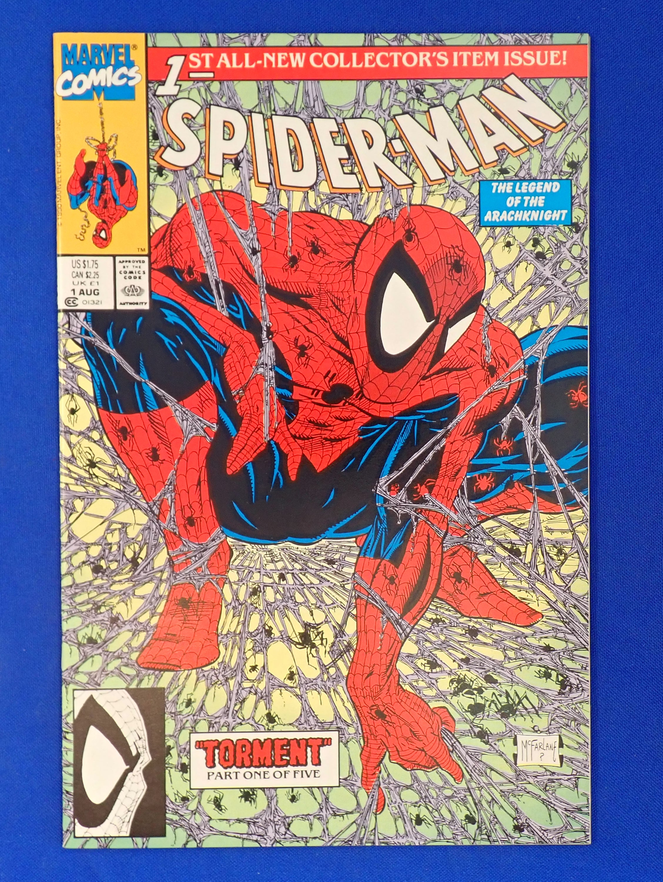 Spider-Man #1 (1990) - NM (9.4) - Set of 3 High Grade McFarlane Covers