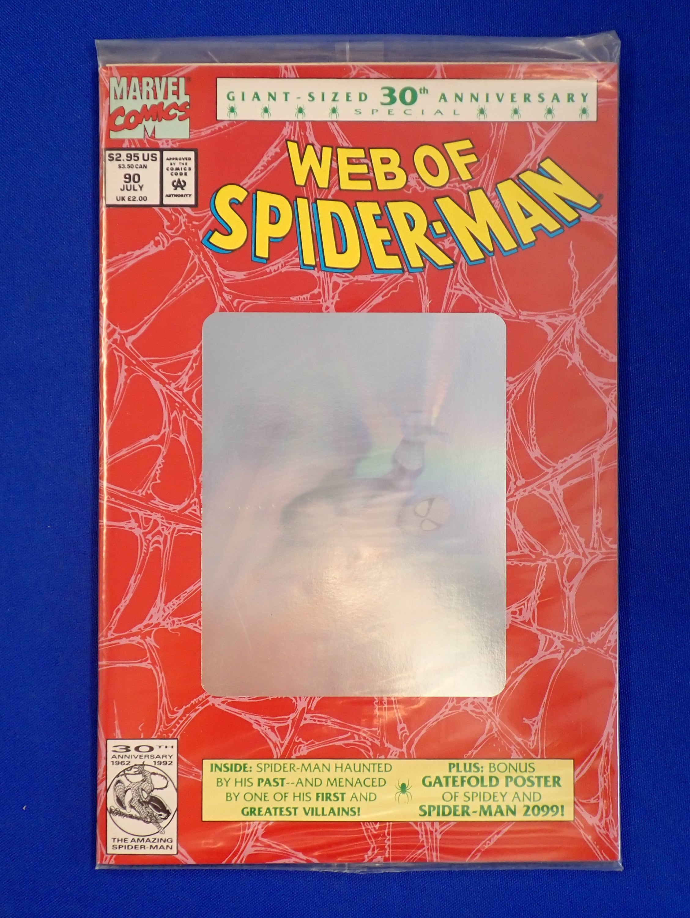 Spider-Man 30th Anniversary Complete Set Holographic Covers (1992) High Grade