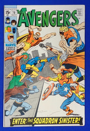 Avengers #55 (1968) - VG+ (4.5) - 1st Ultron