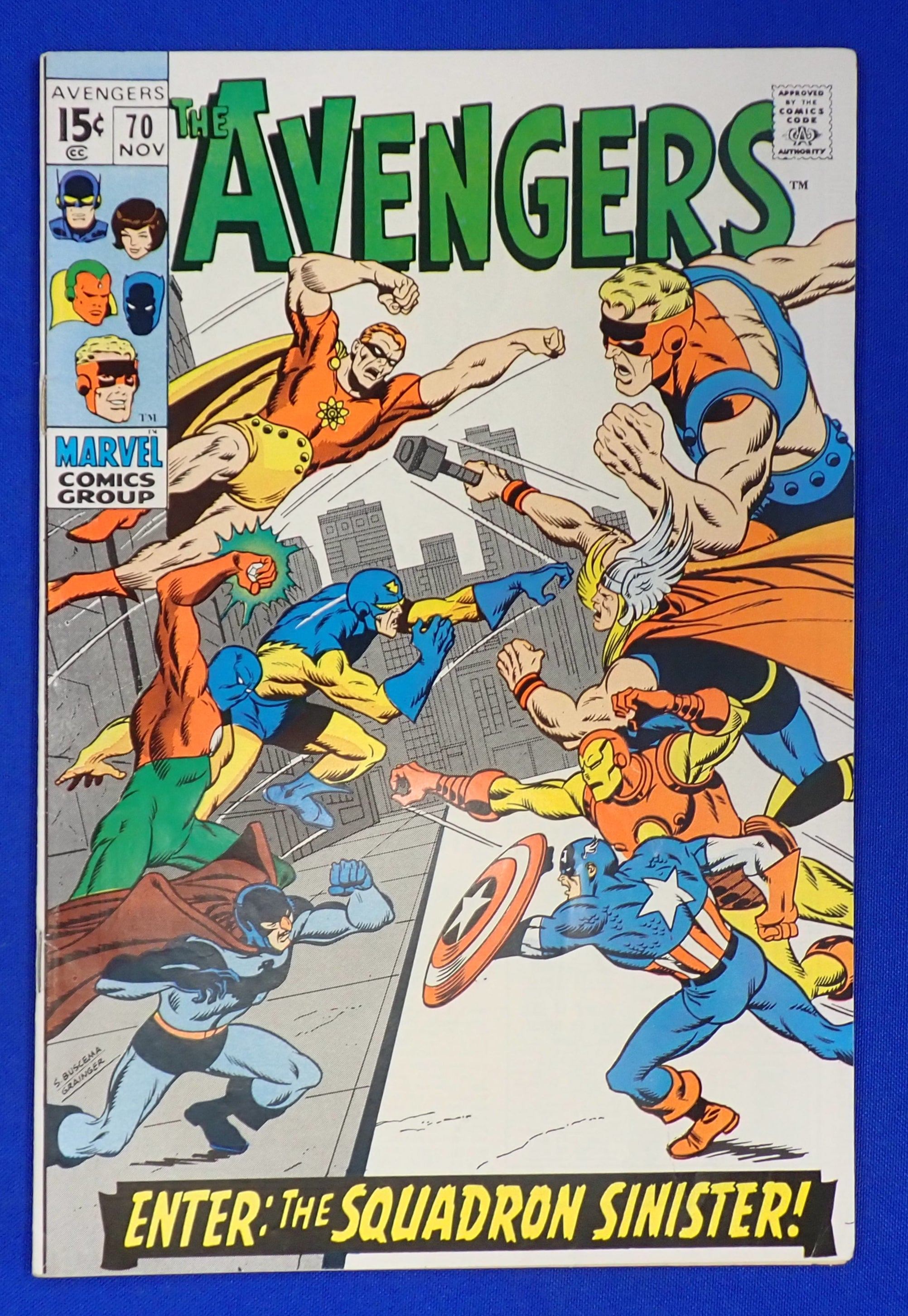 Avengers #55 (1968) - VG+ (4.5) - 1st Ultron