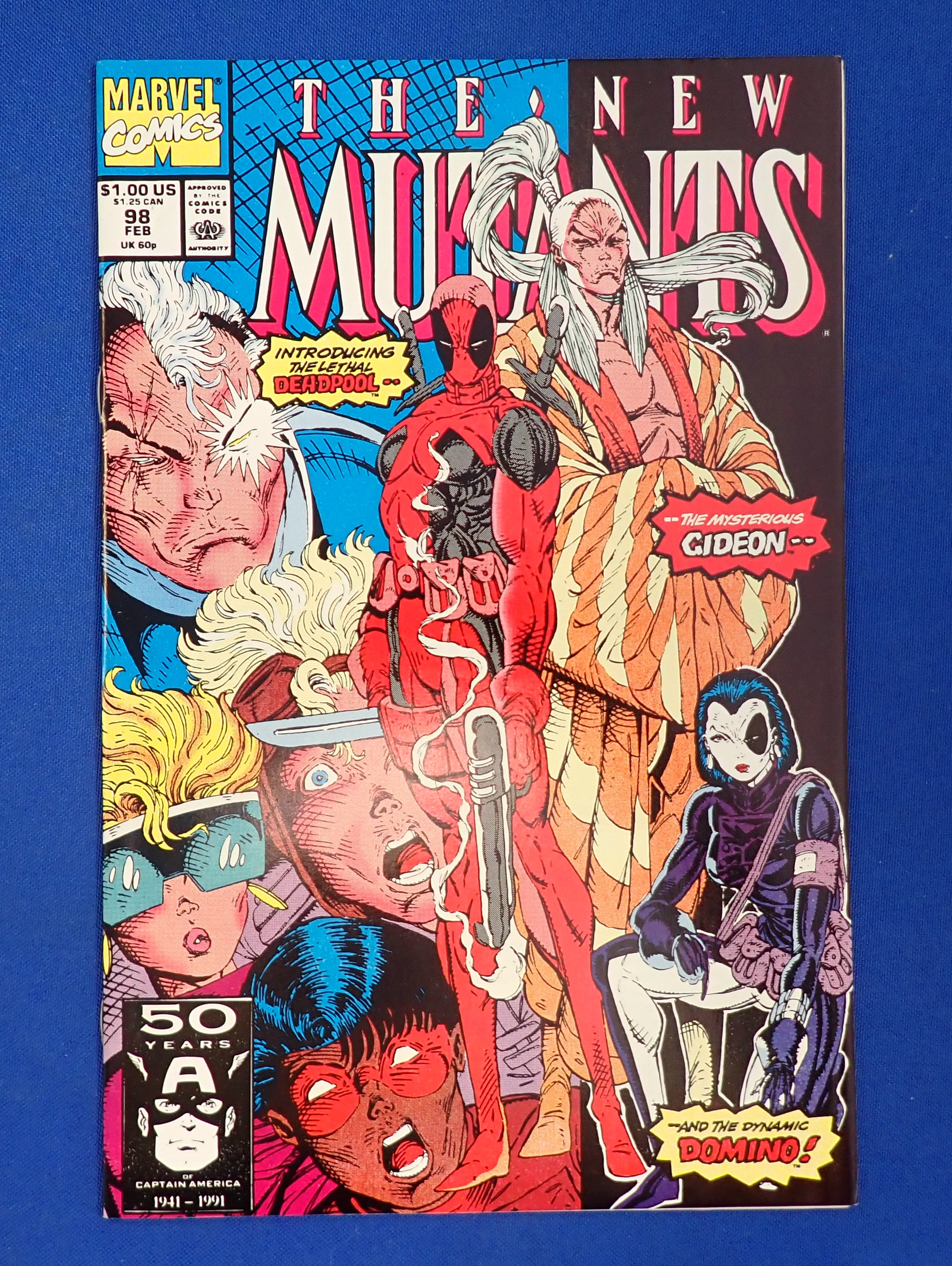 New Mutants #98 (1991) - VF/NM (9.0) - 1st Deadpool