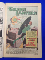 Green Lantern #16 (1962) - VG+ (4.5) - 1st Star Sapphire