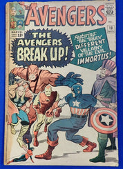 Avengers #10 (1964) - GD (2.0) - 1st Immortus Kang