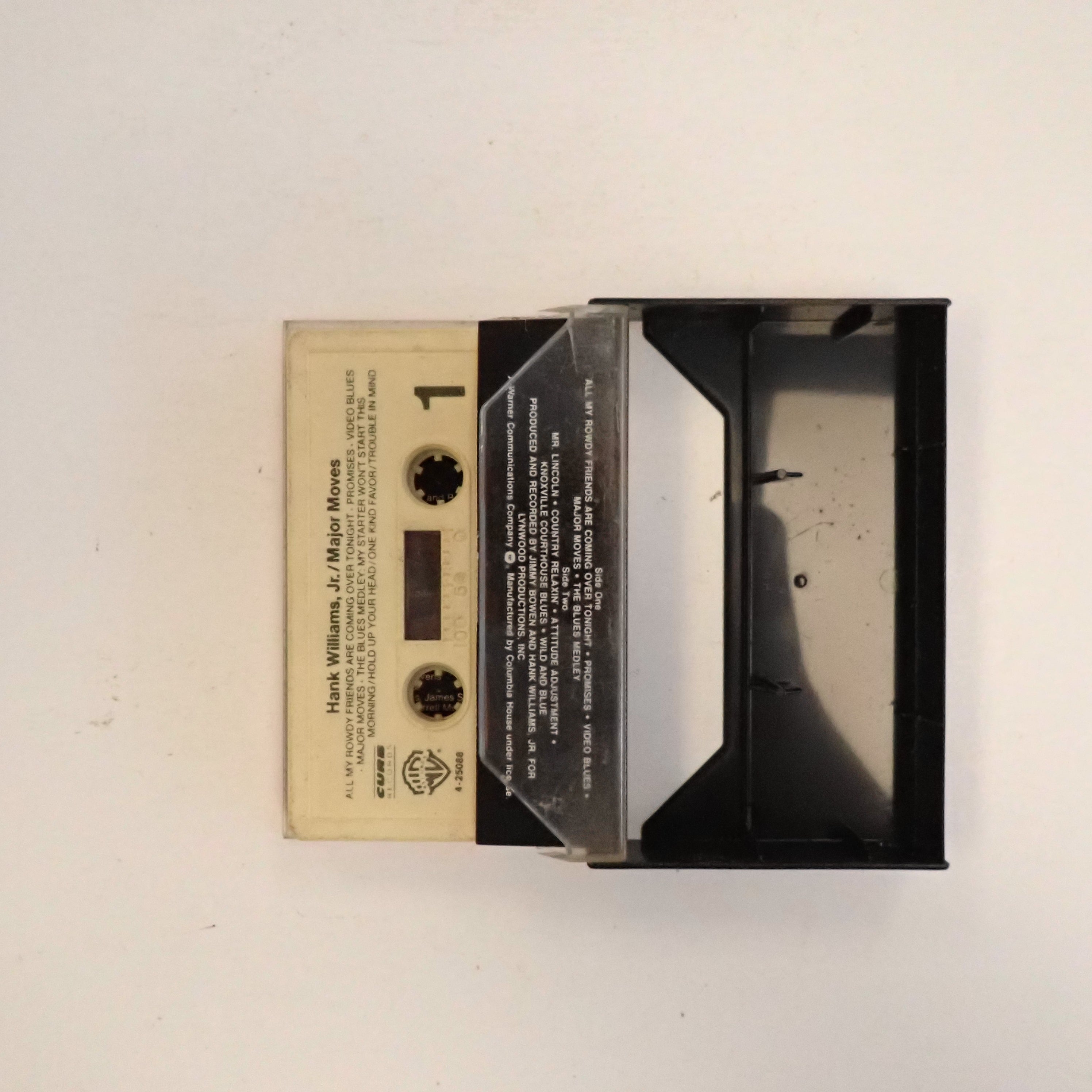 Hank William's Jr - Major Moves - Cassette