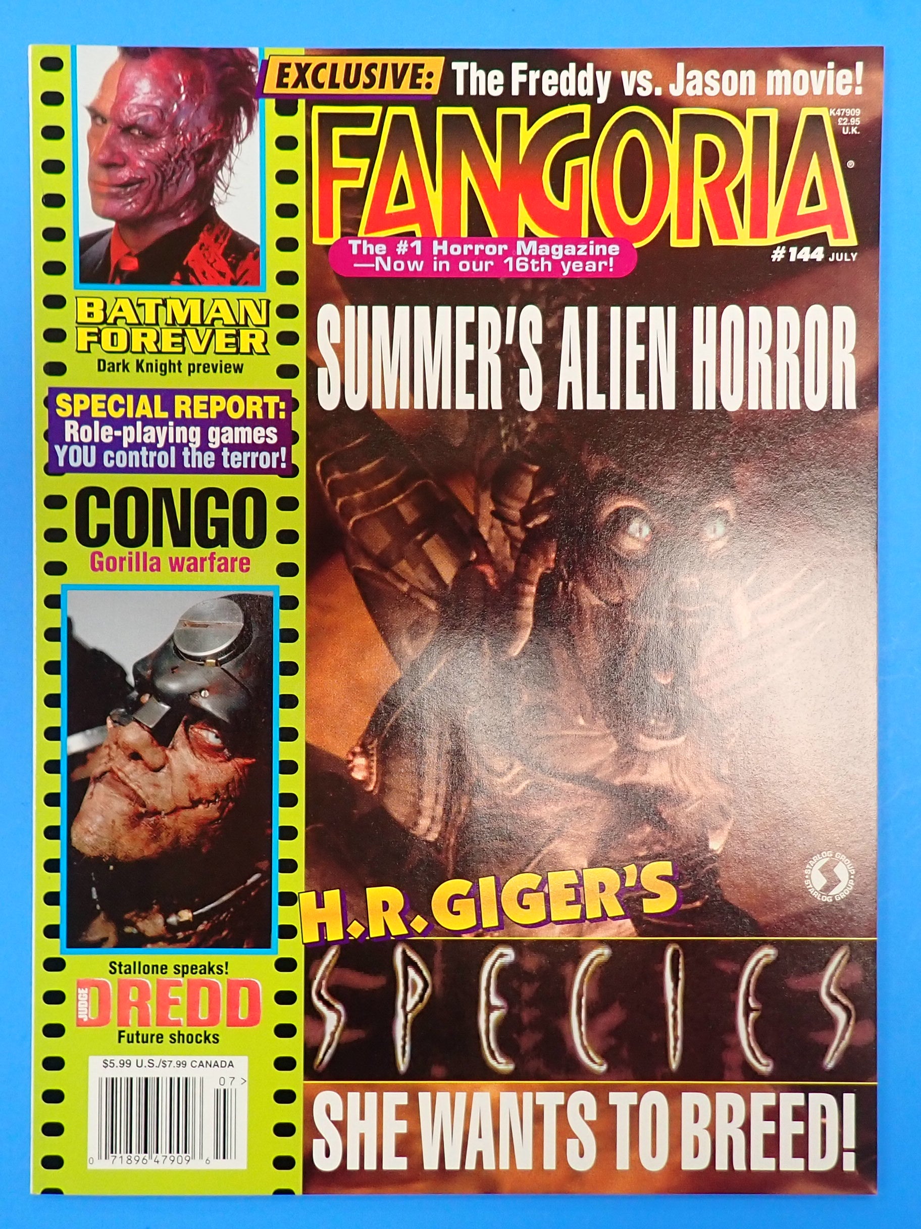 Fangoria Magazine #144