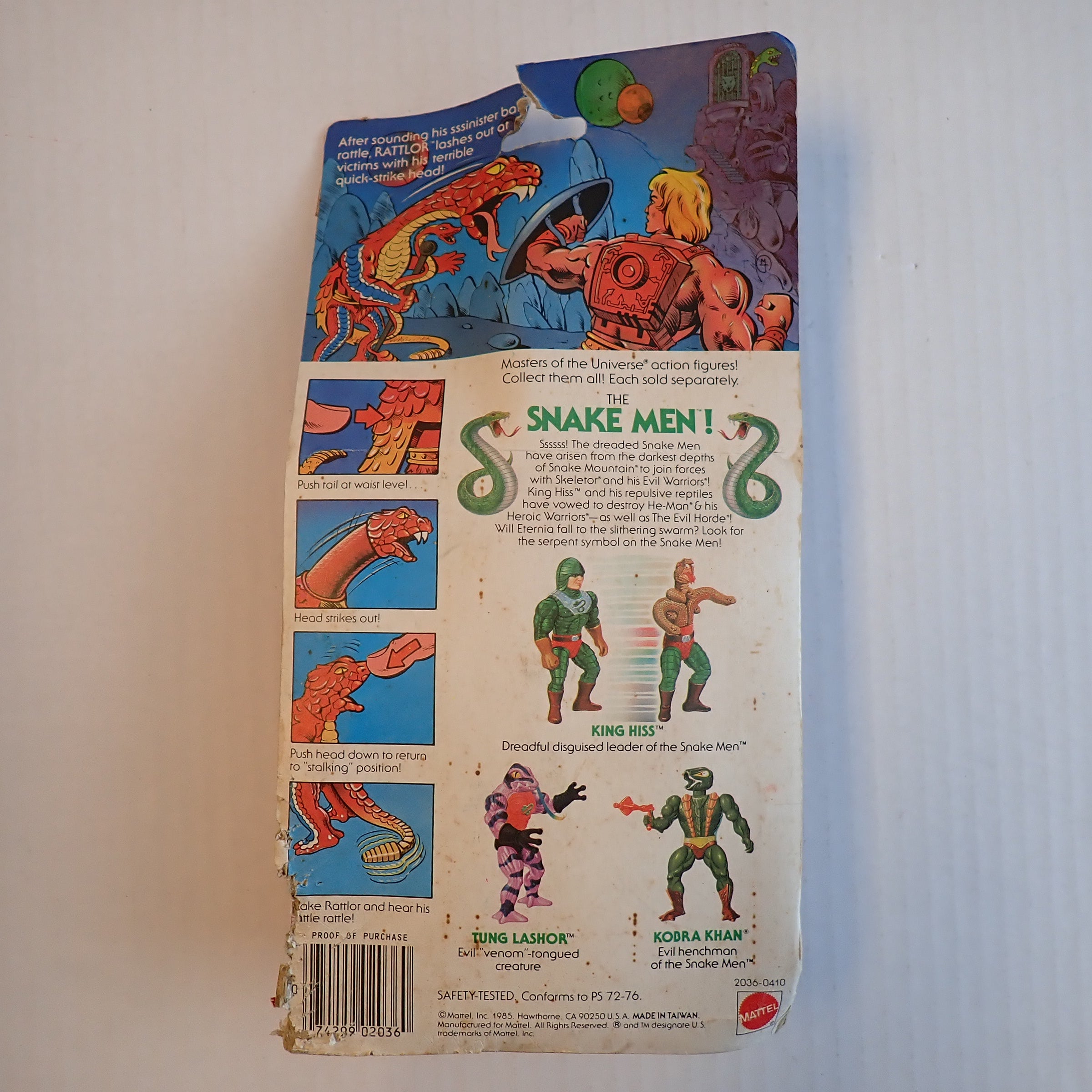Rattlor - Masters of the Universe 1985 Mattel