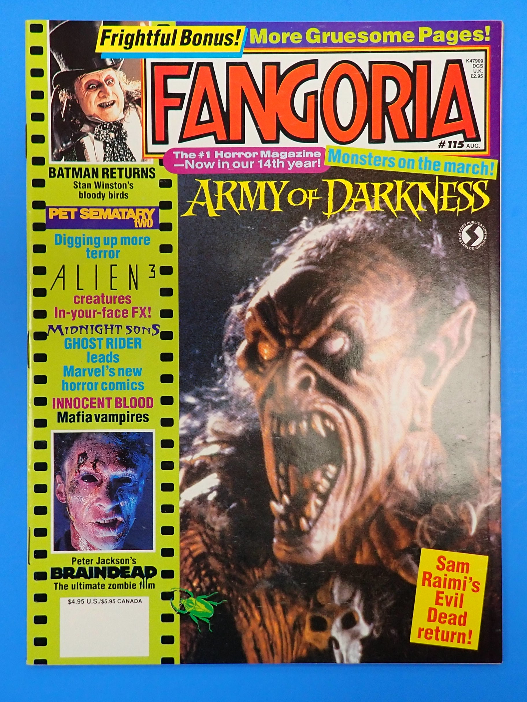 Fangoria Magazine #115
