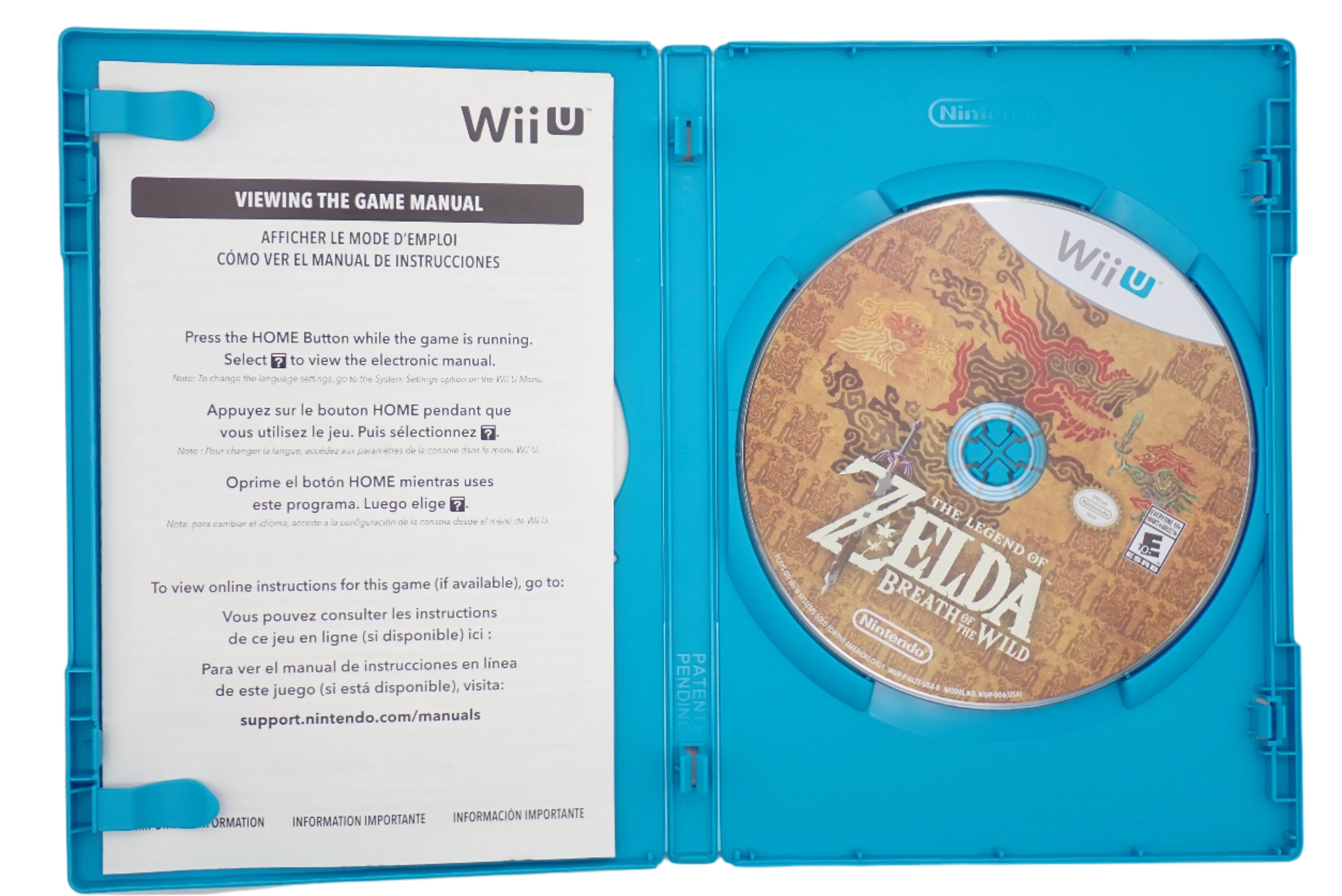 The Legend of Zelda Breath of the Wild - Wii U