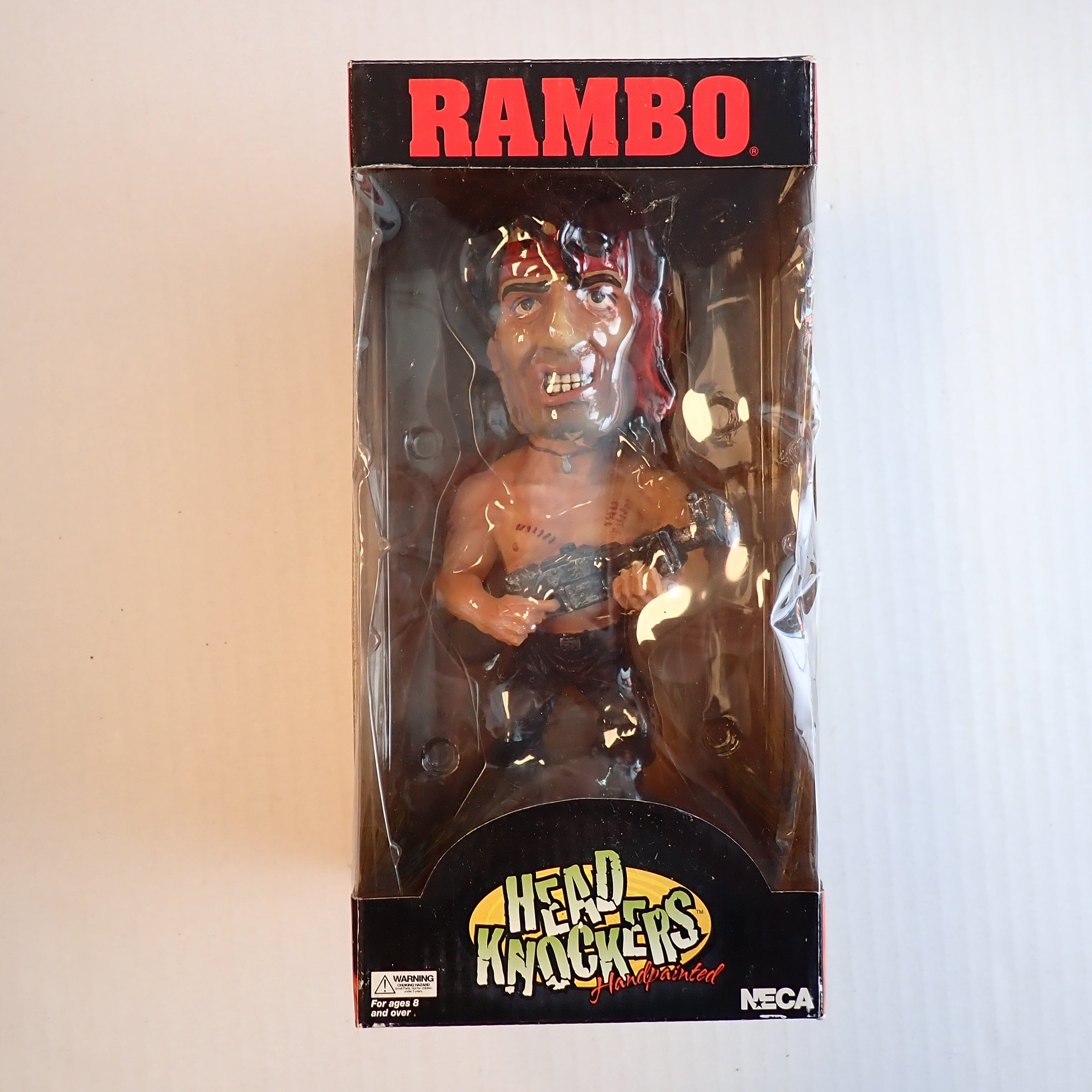 Rambo Head Knockers NECA