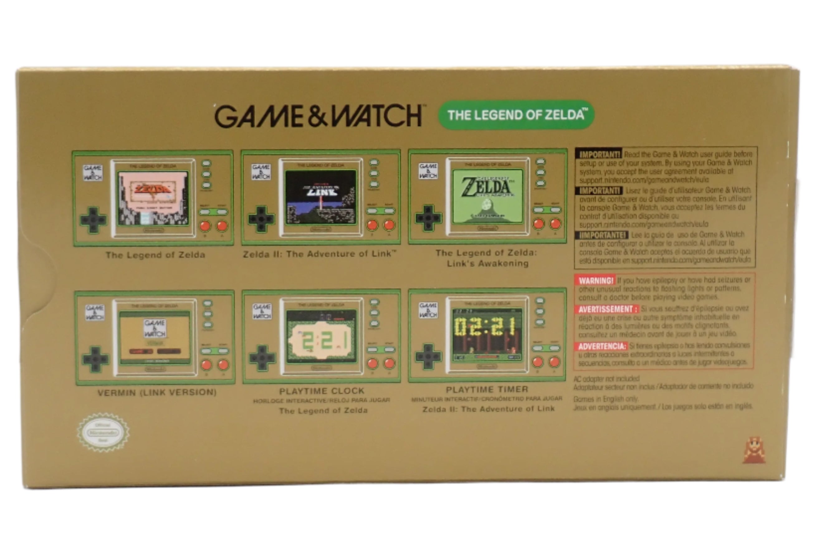 Game & Watch - The Legend of Zelda