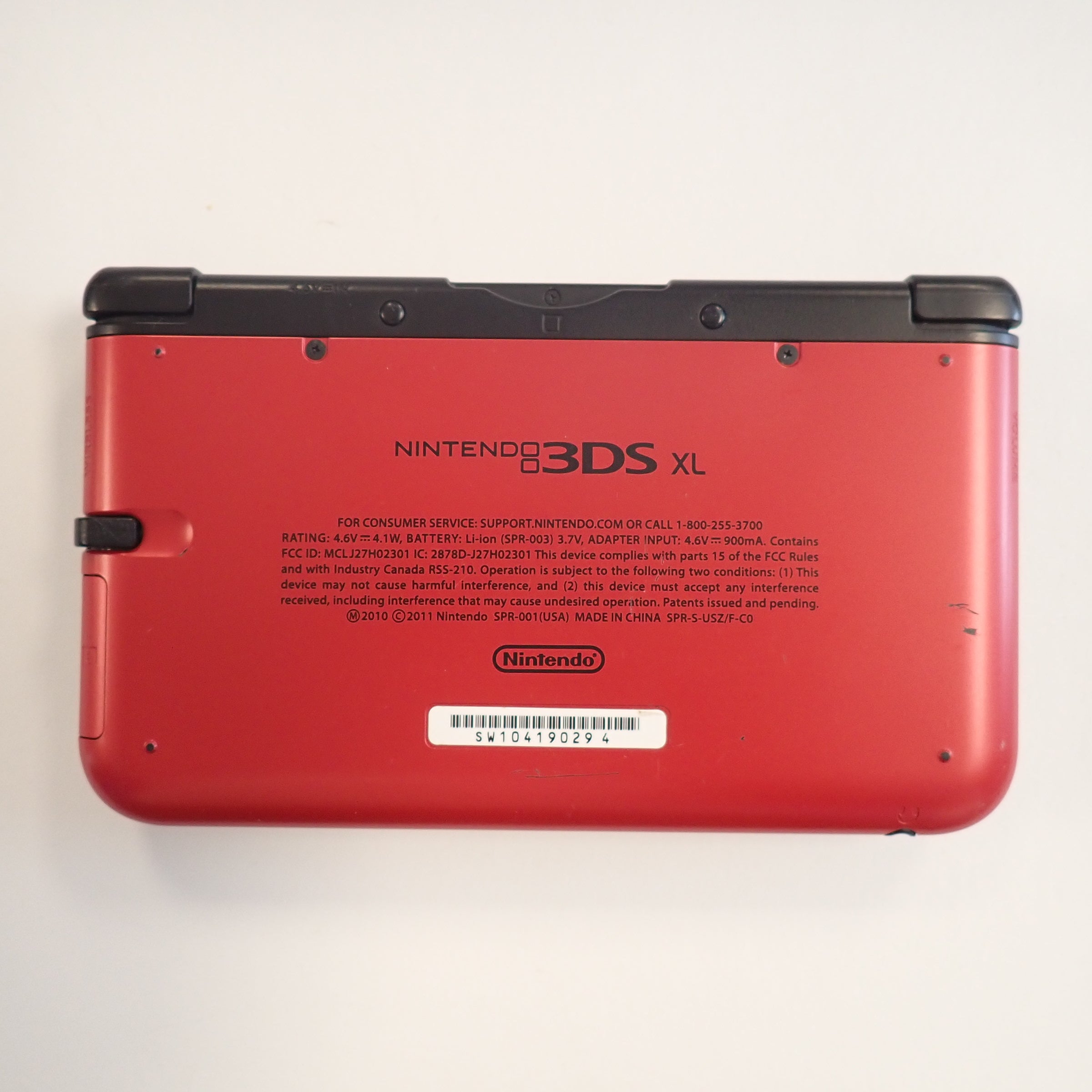 Nintendo 3DS XL- Red (Pre-Owned)