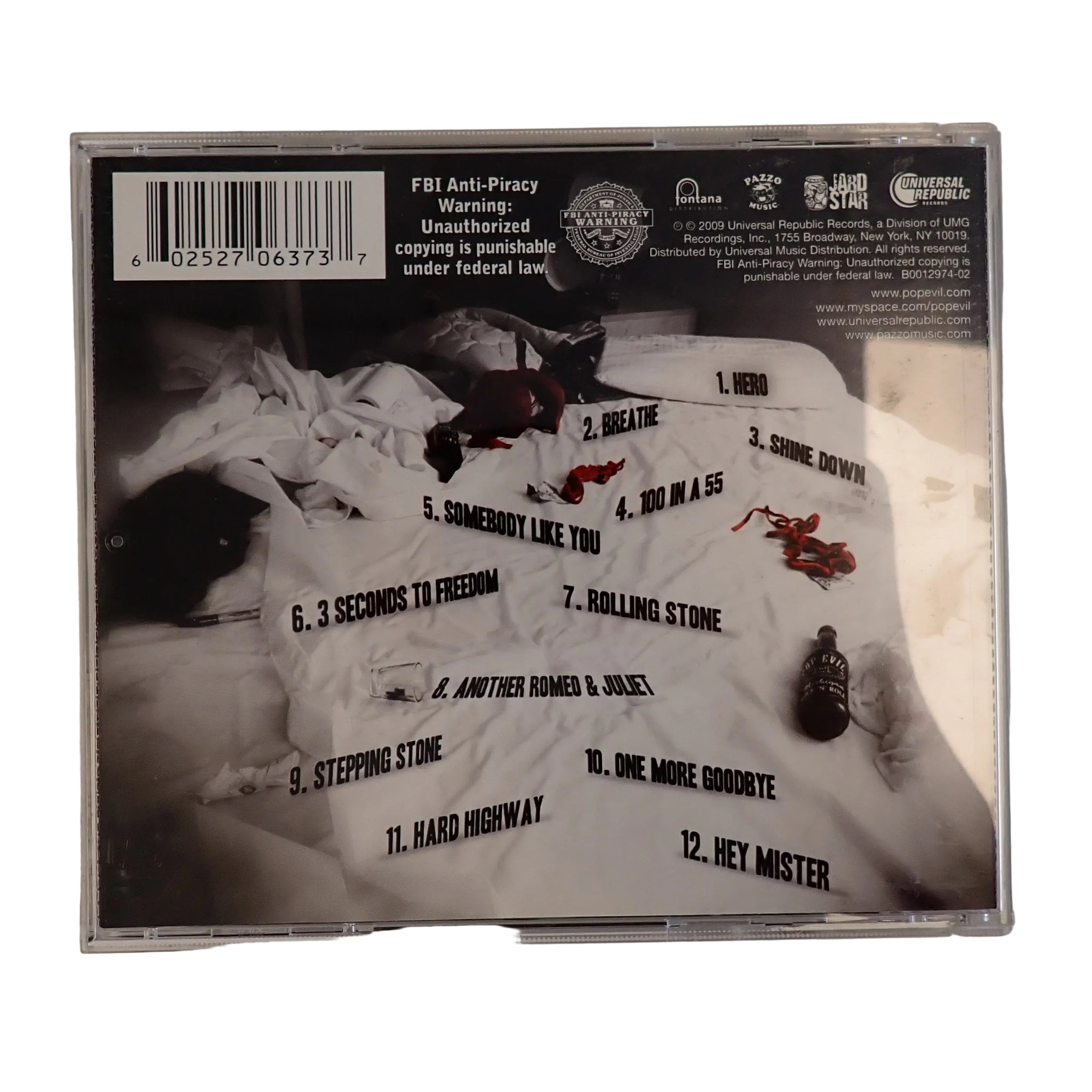 Pop Evil - Lipstick on the Mirror - CD