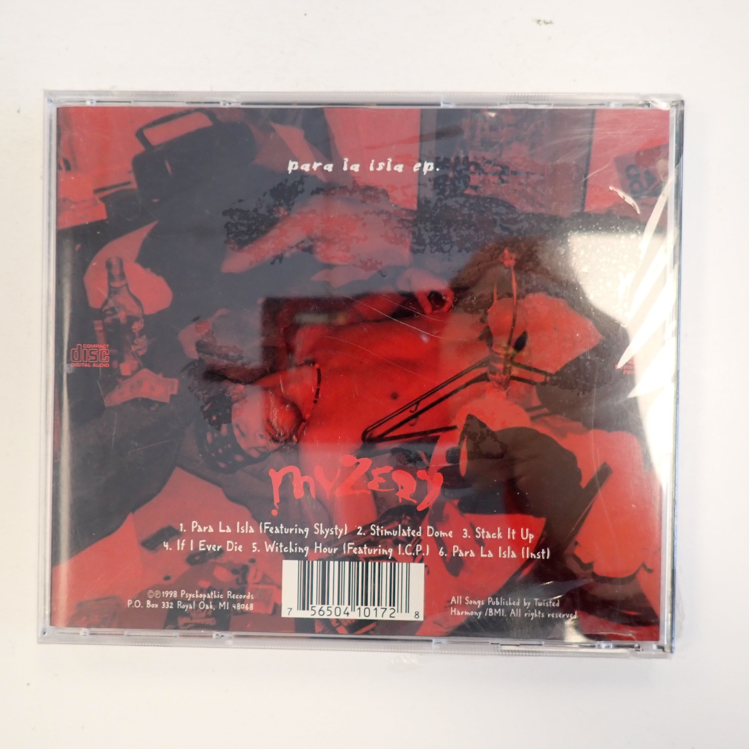 Myzery - Para Le Isla EP - CD (Sealed)