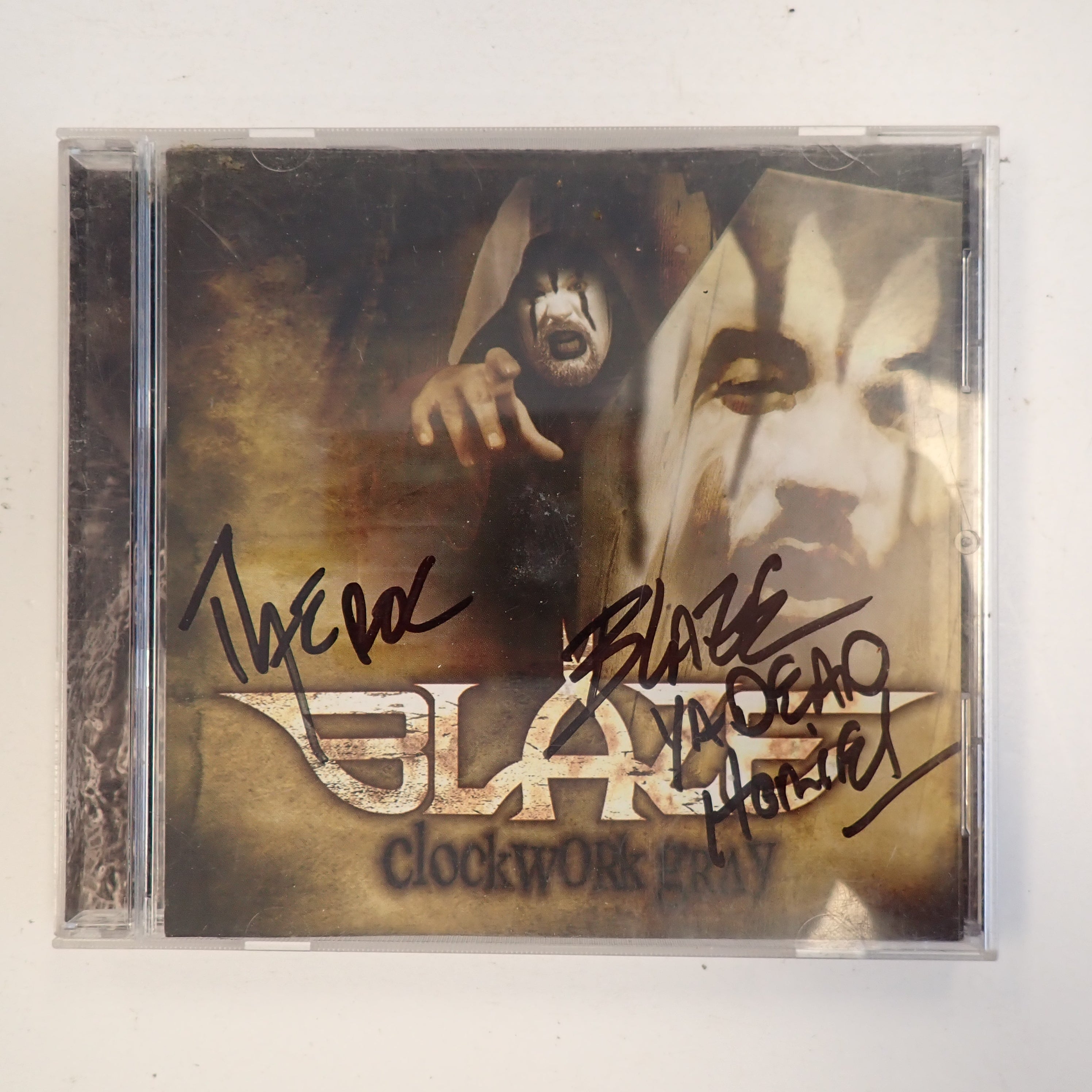 Blaze - Clockwork Gray - CD (Signed)
