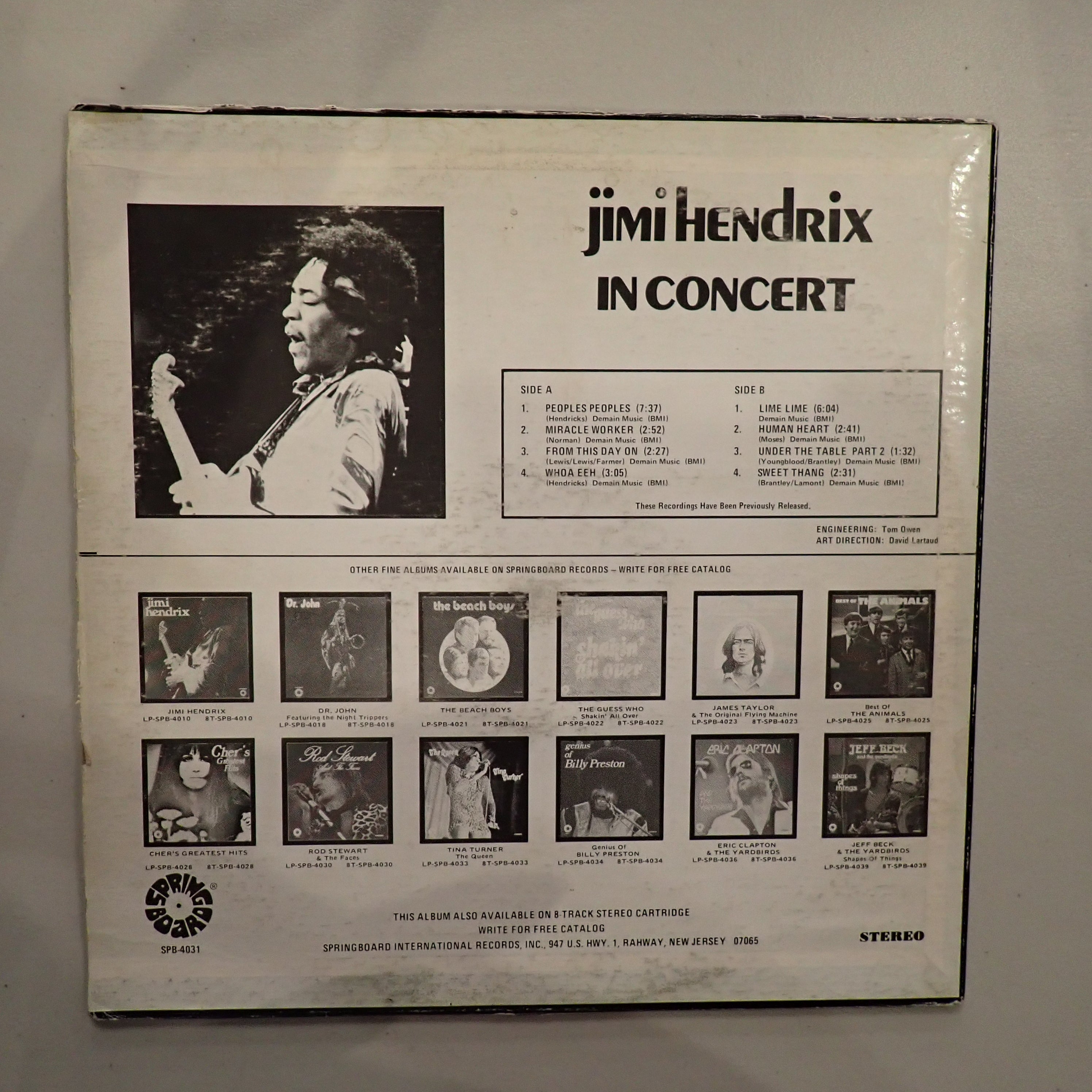 Jimi Hendrix – In Concert